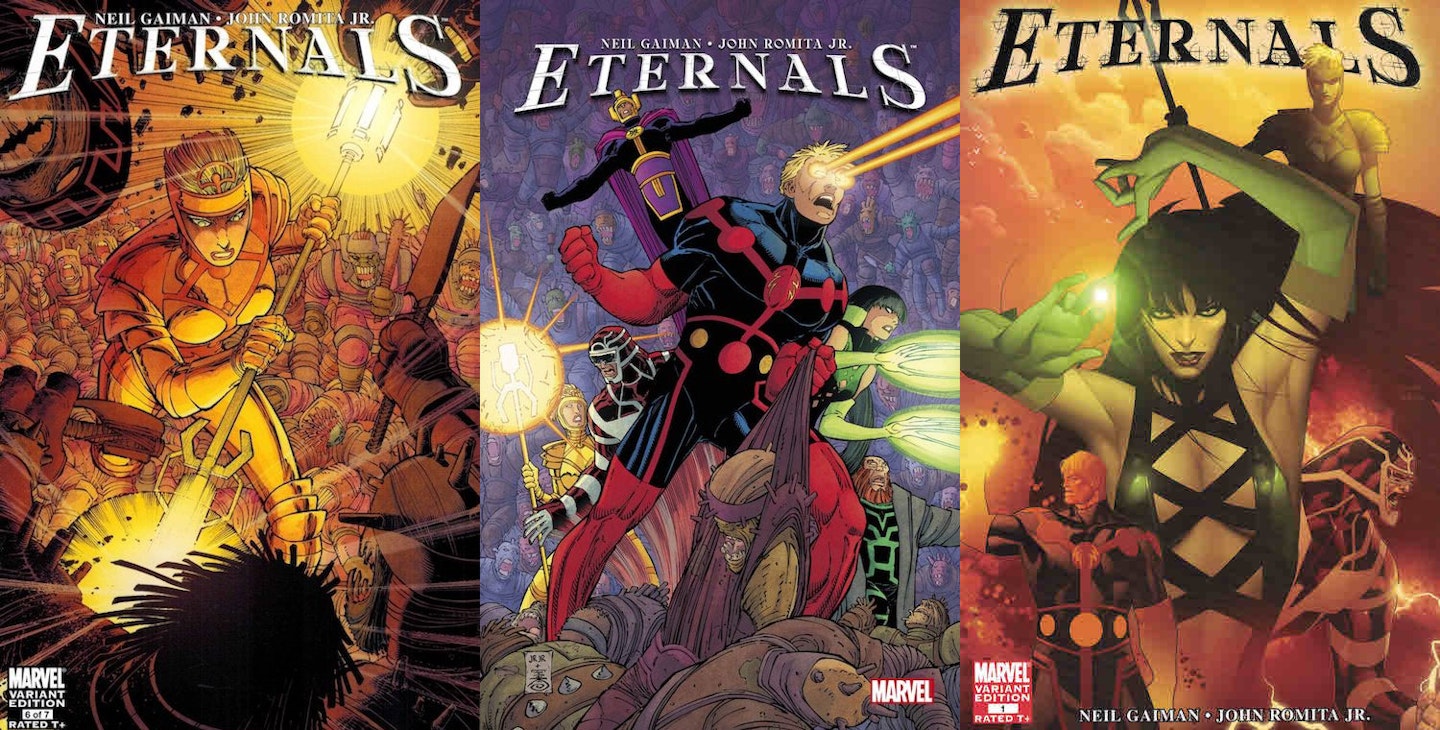 Eternals covers