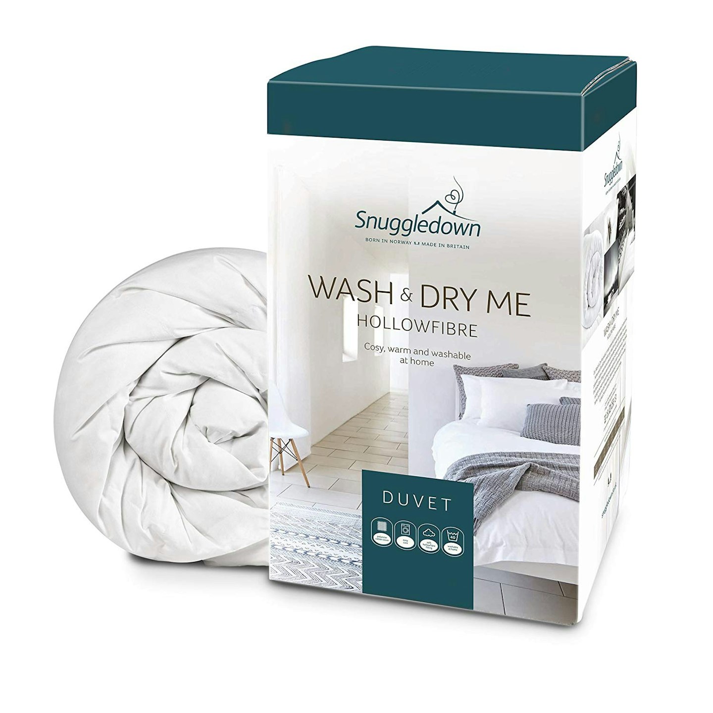 Snuggledown Wash and Dry Me Hollowfibre All Seasons Duvet 13.5 tog, £49.76 - £81.23