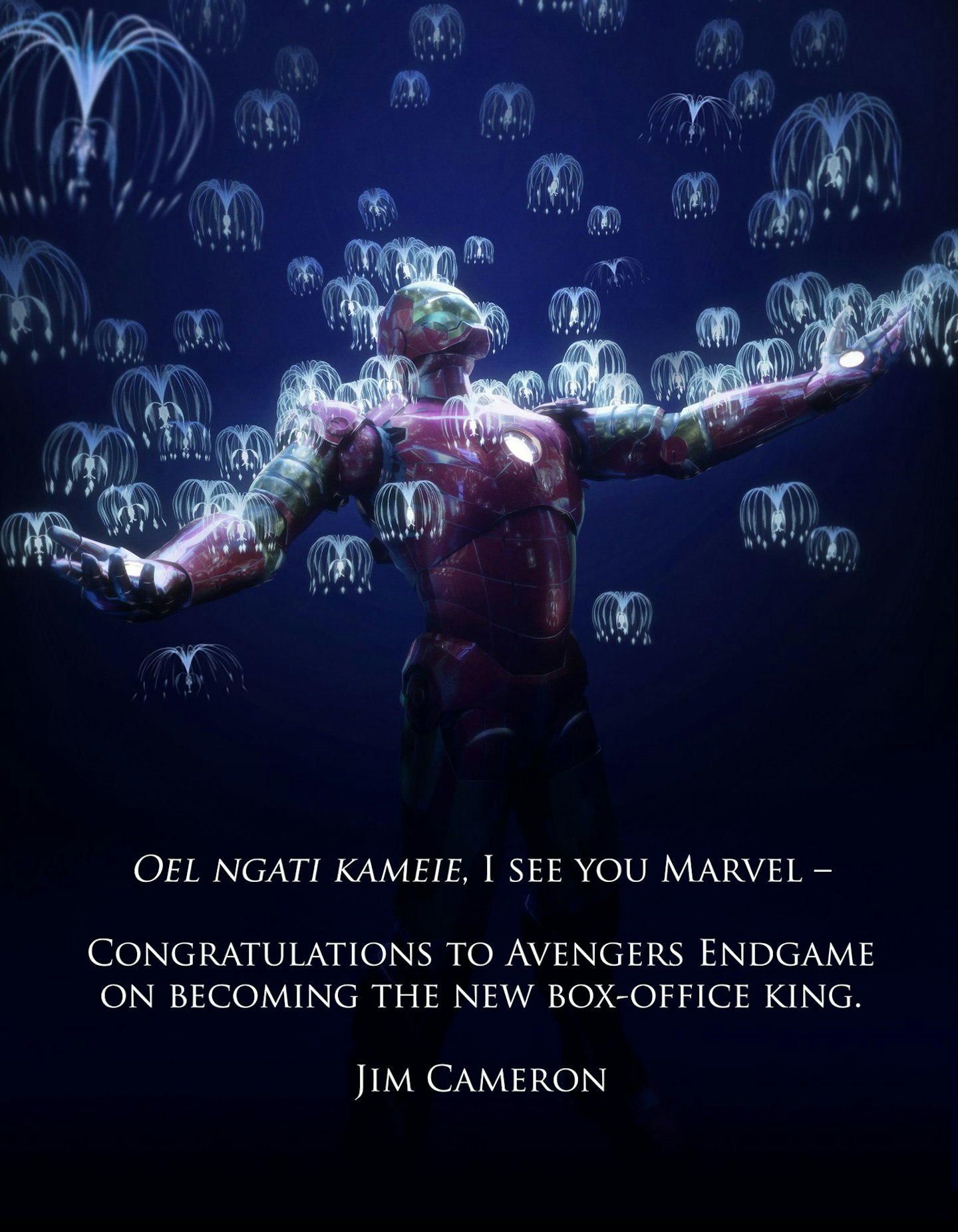 Avengers Endgame / Avatar / James Cameron