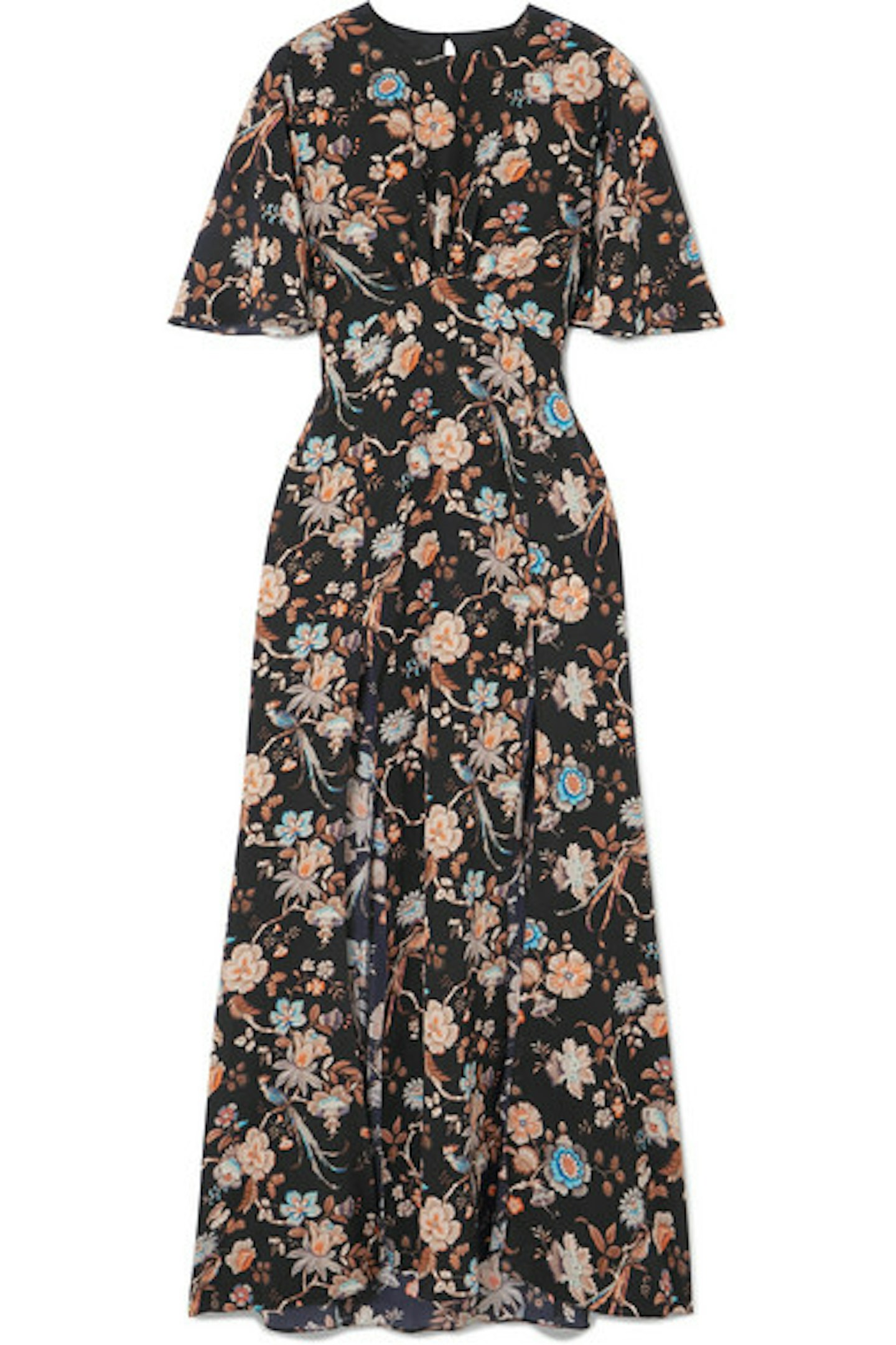 Floral Print Maxi Dress, WAS £580 NOW £174