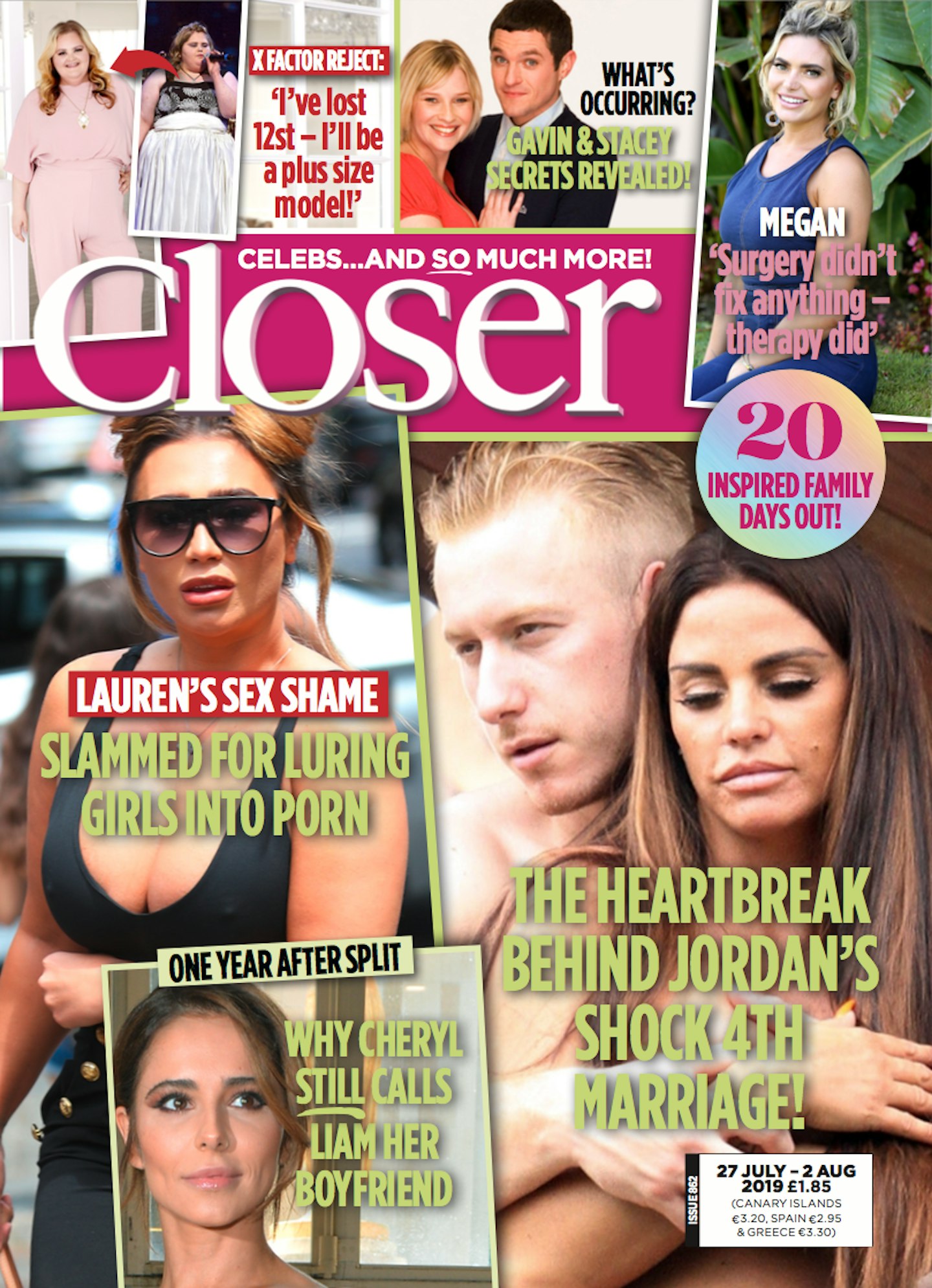 Closer magazine issue 862