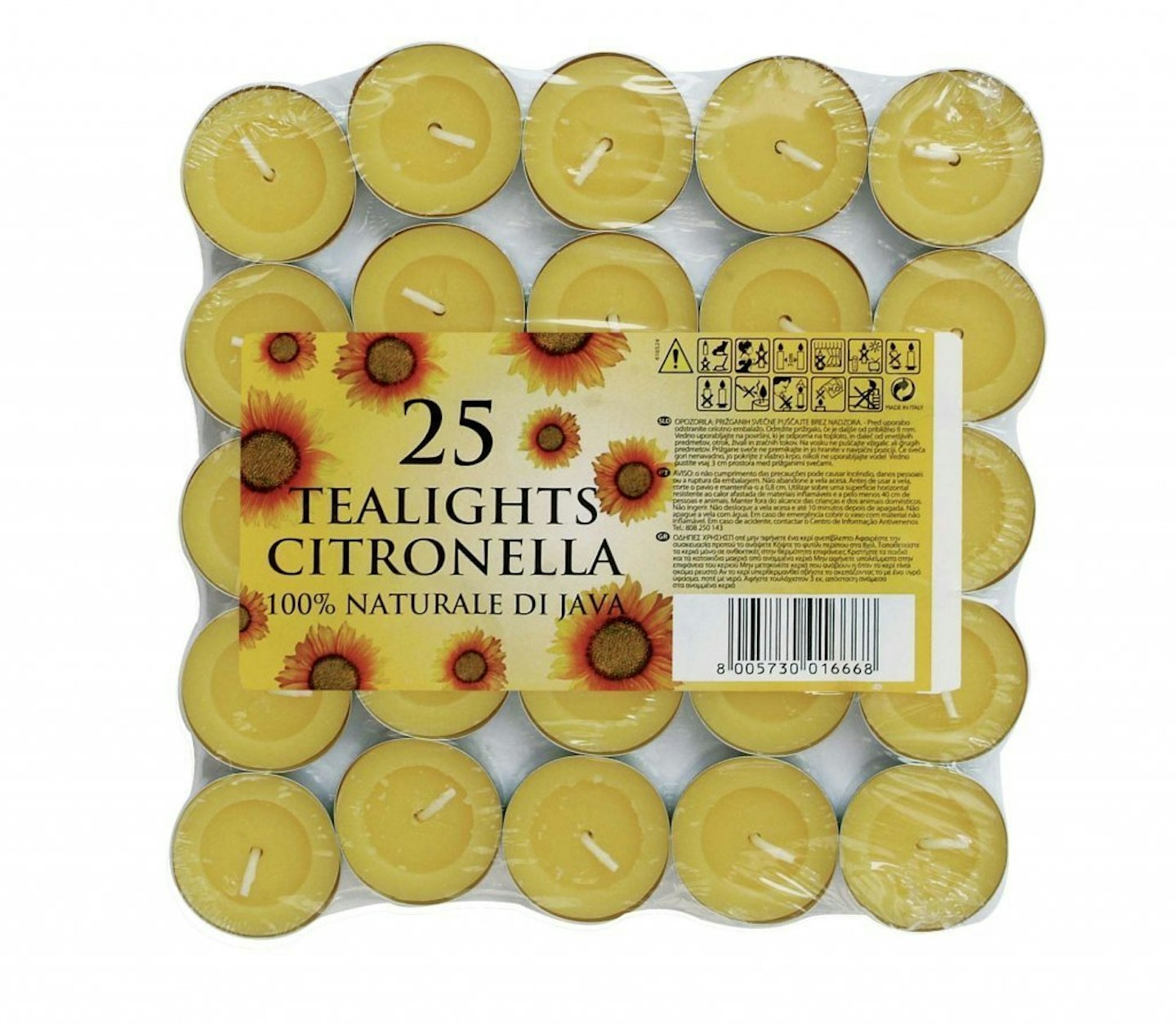 Citronella Tea Lights (Set of 25)