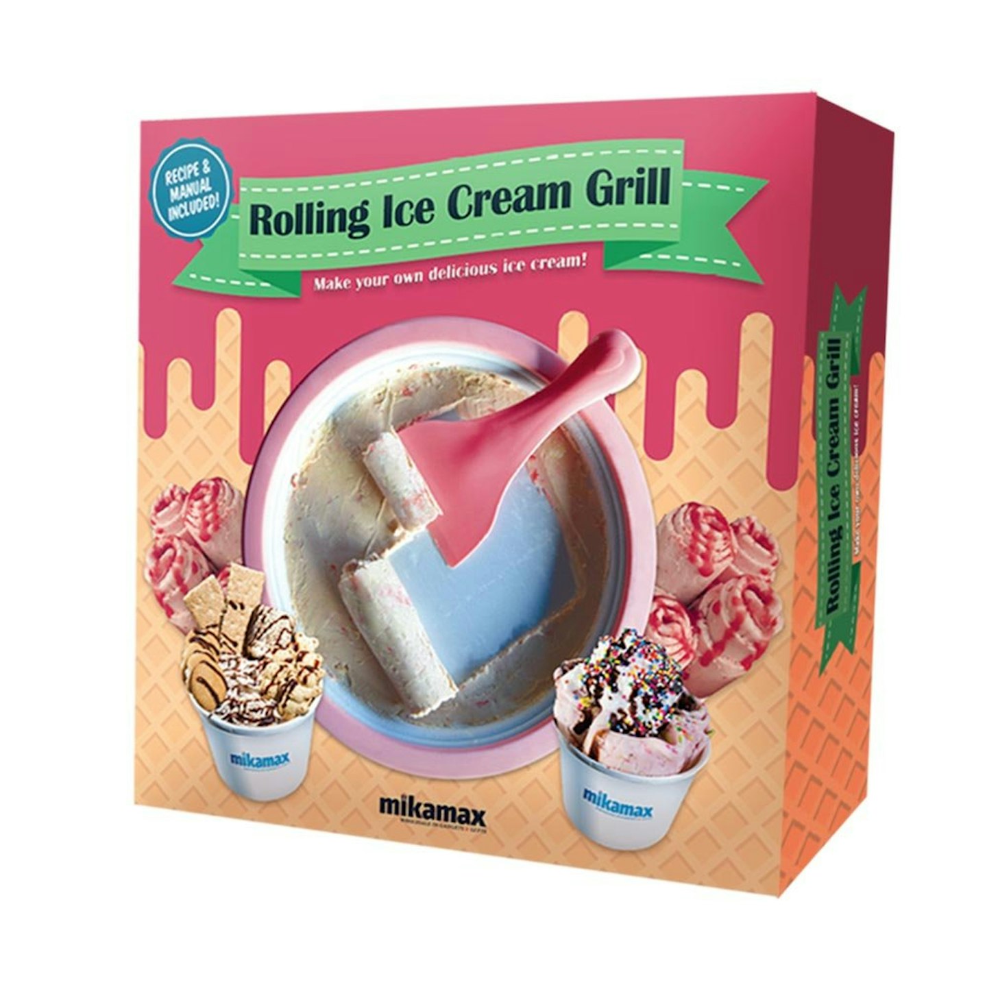 MikaMax Ice Cream Rolling Pan