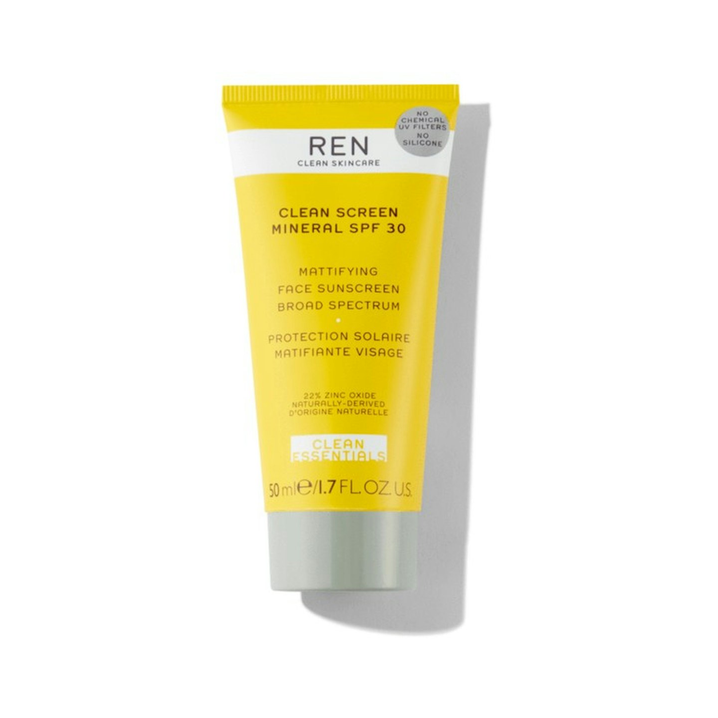 REN Clean Screen Mattifying Face Sunscreen SPF 30, £32