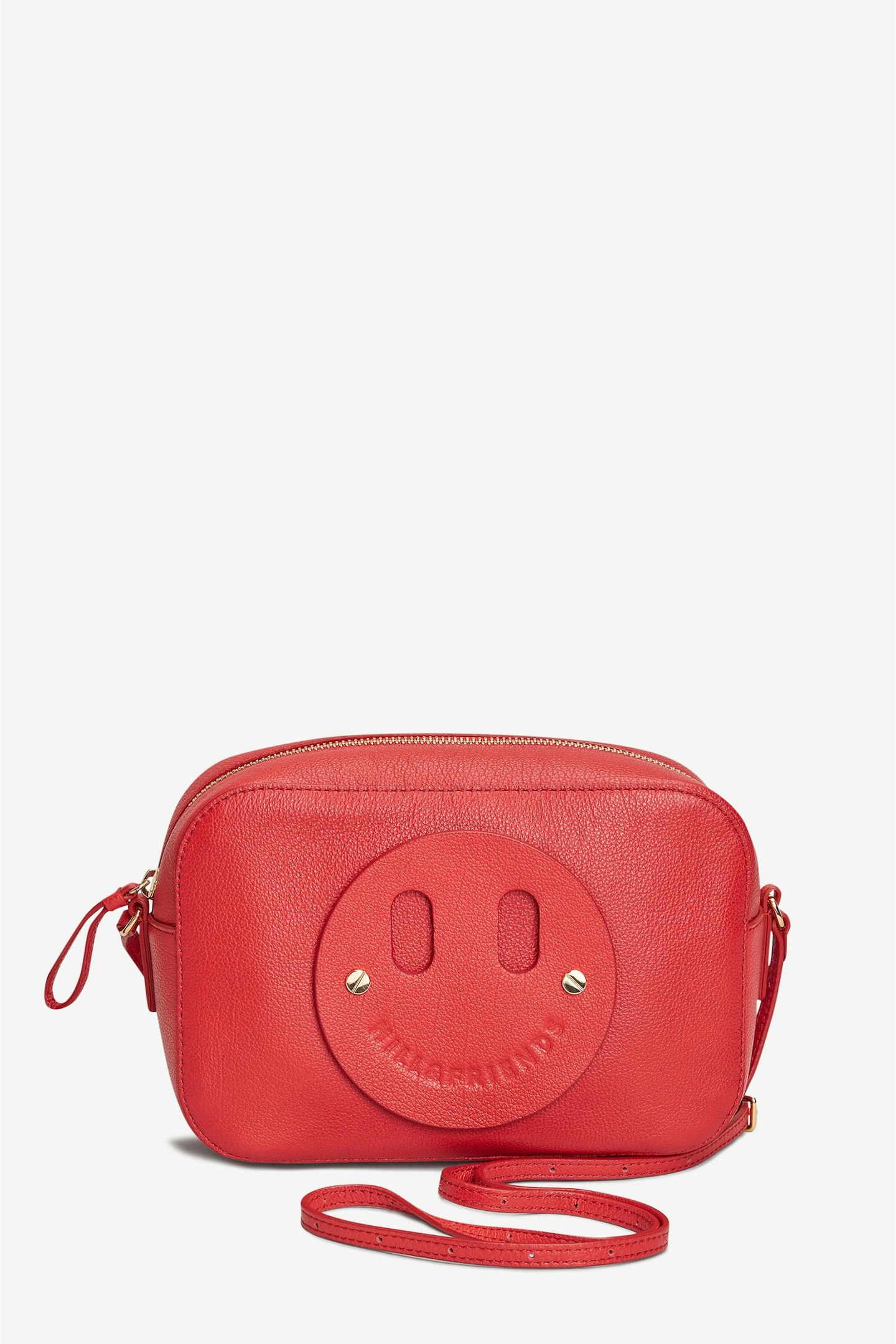 Red Leather Camera Bag, £95