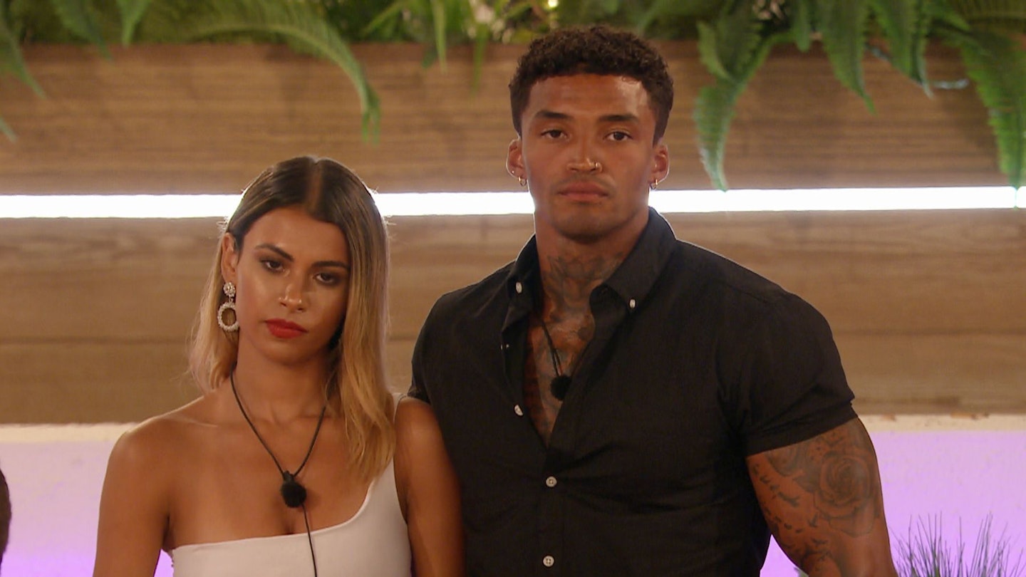 Joanna Chimonides and Michael Griffiths on Love Island