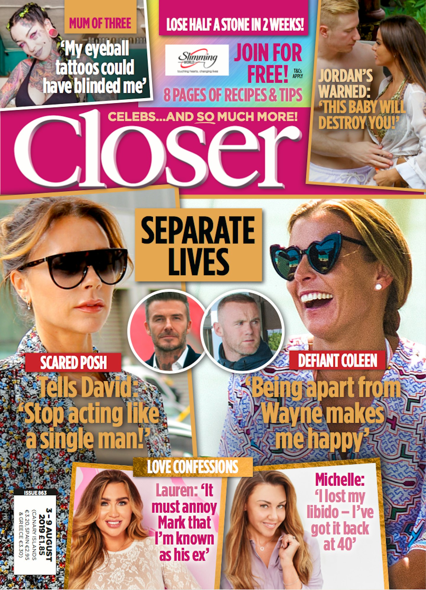 Closer magazine issue 863