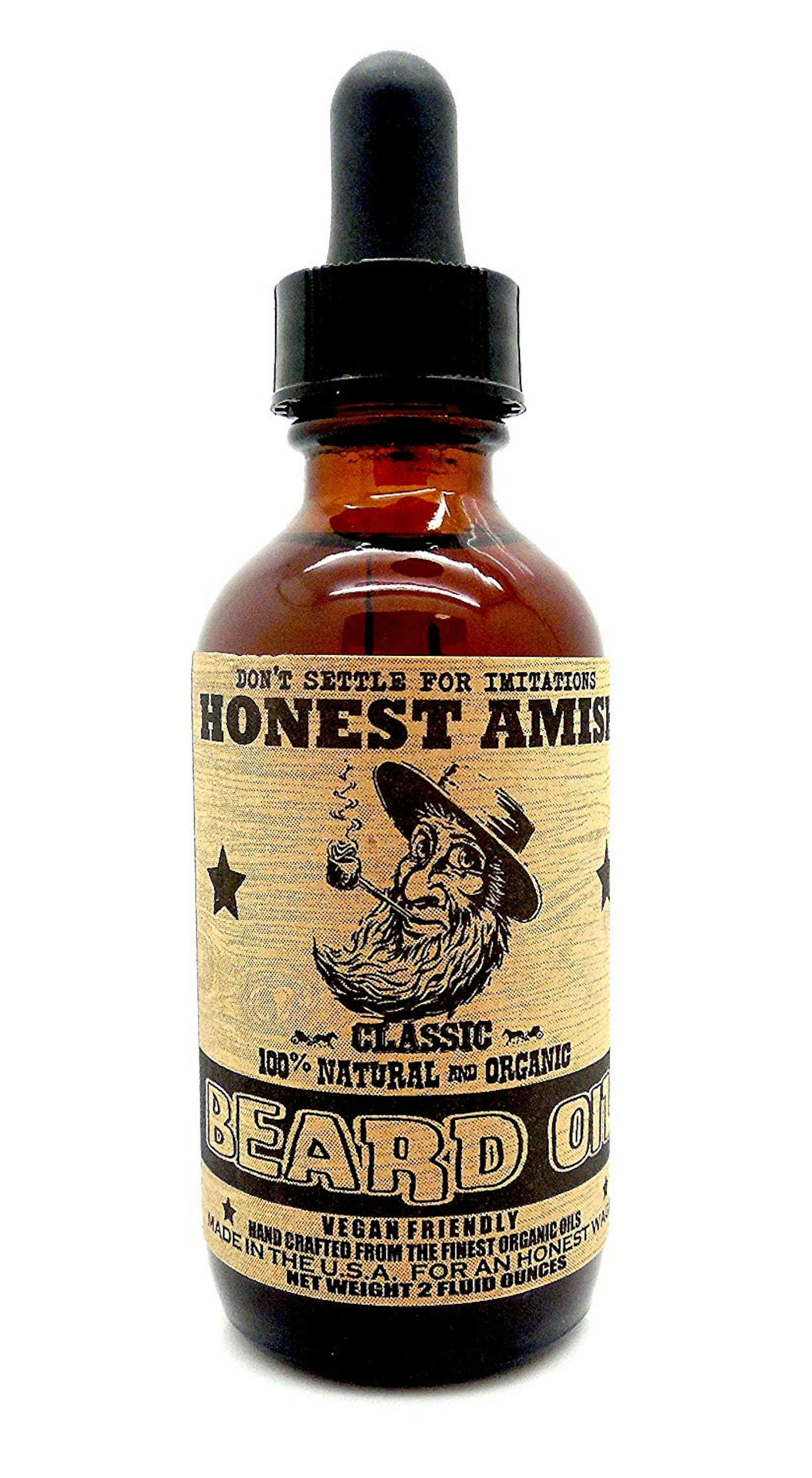 Honest Amish - Classic Beard Oil - 2oz by Honest Amish