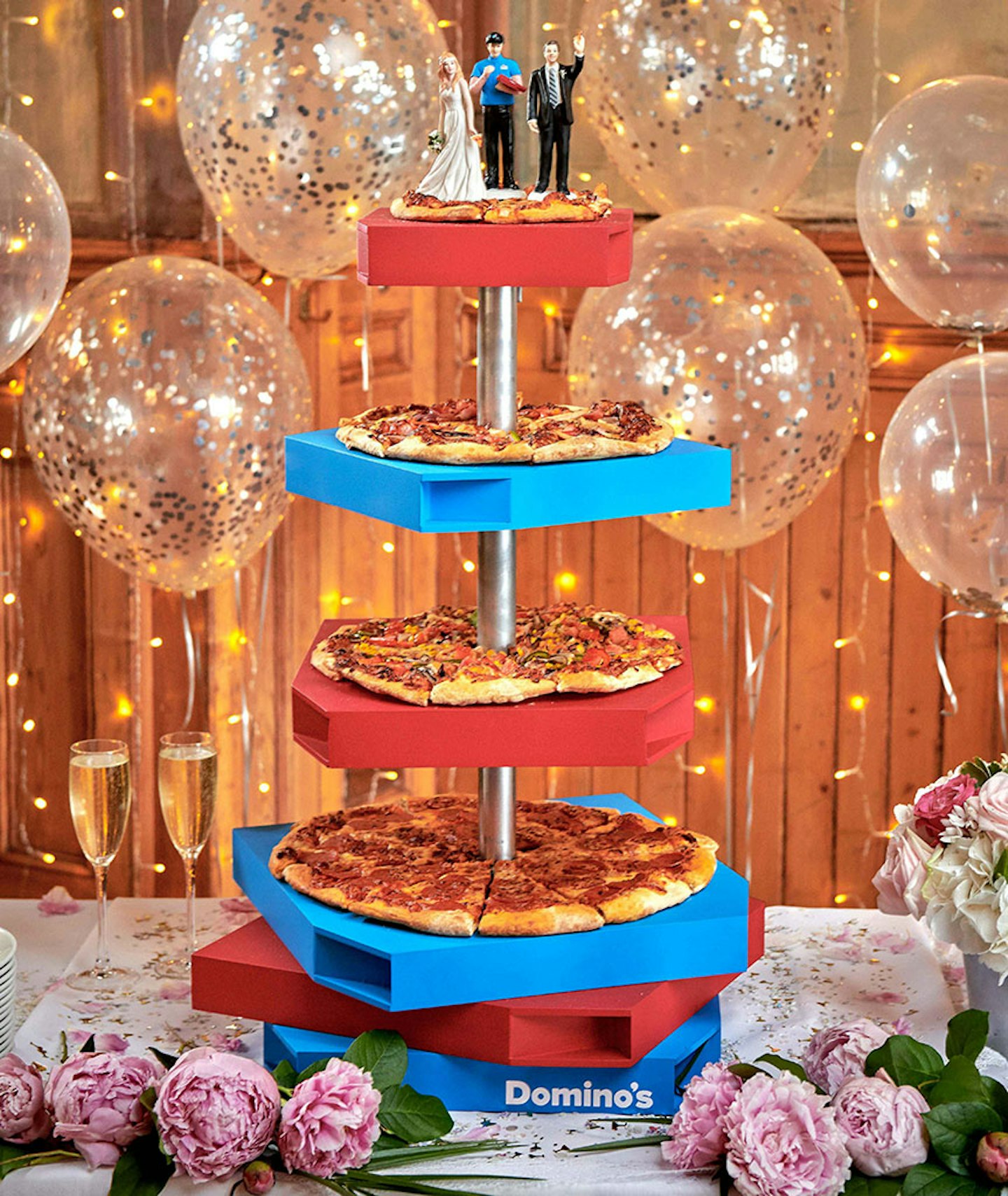 dominos pizza wedding