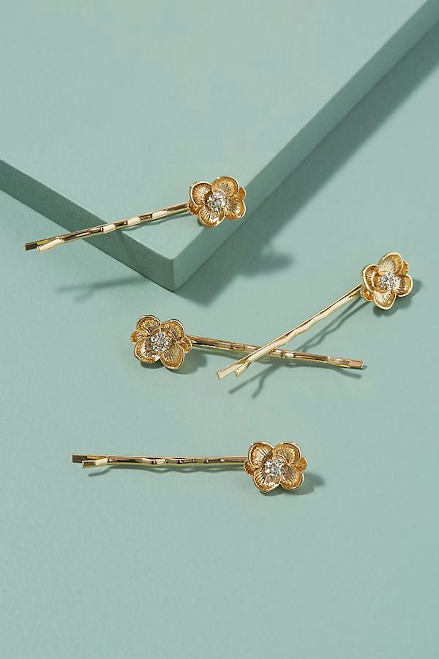 Anthropologie, Pack Of 4 Flower Bobby Pins, £22