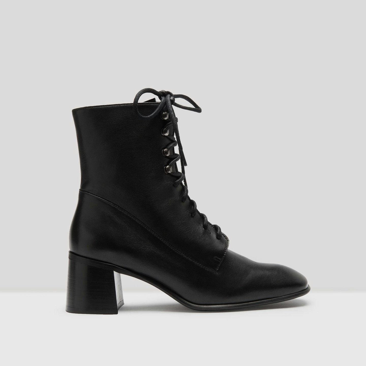 Miista, Black Lace-Up Boots, £155