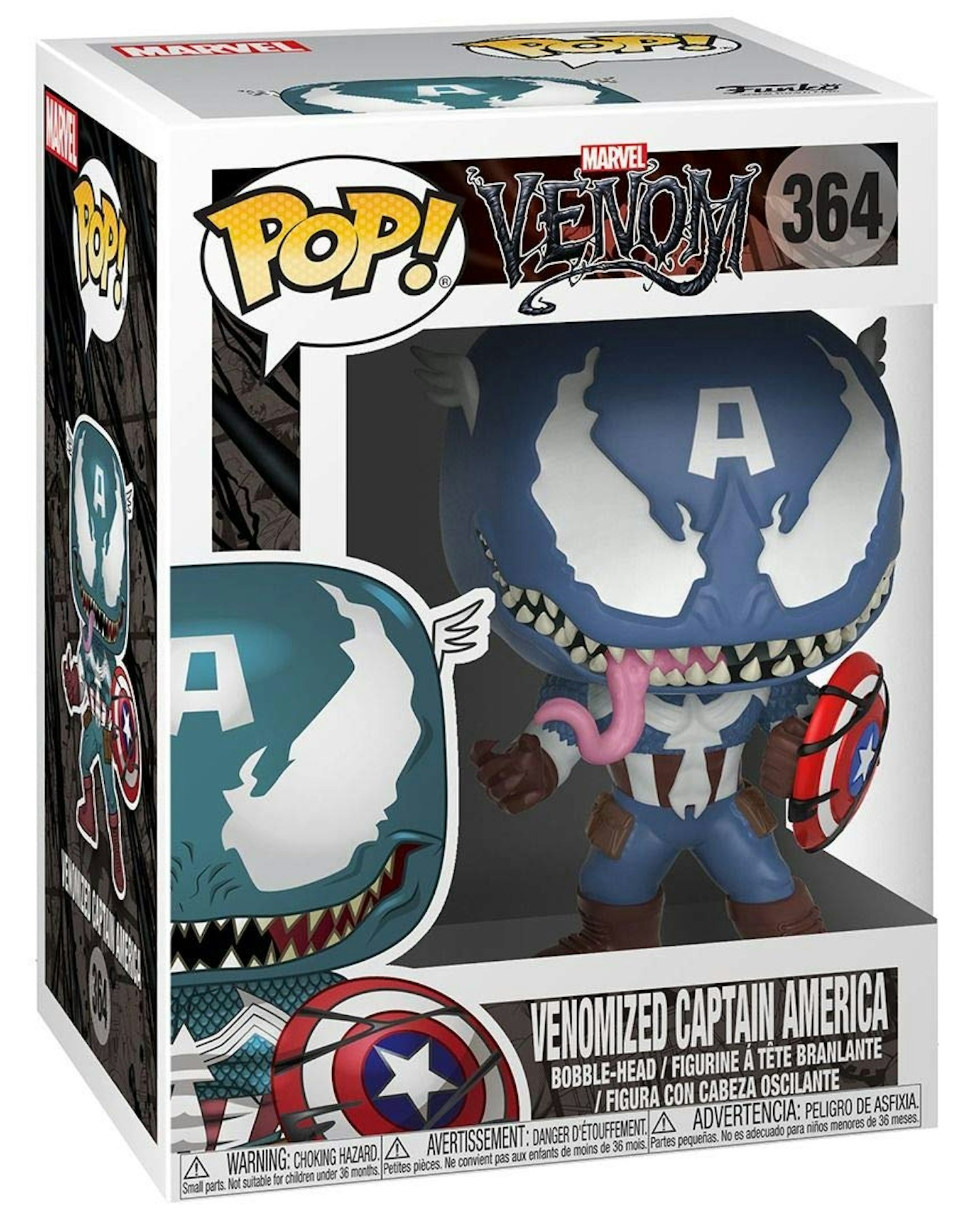 Funko Pop! Marvel Captain America Venomised, £19.67