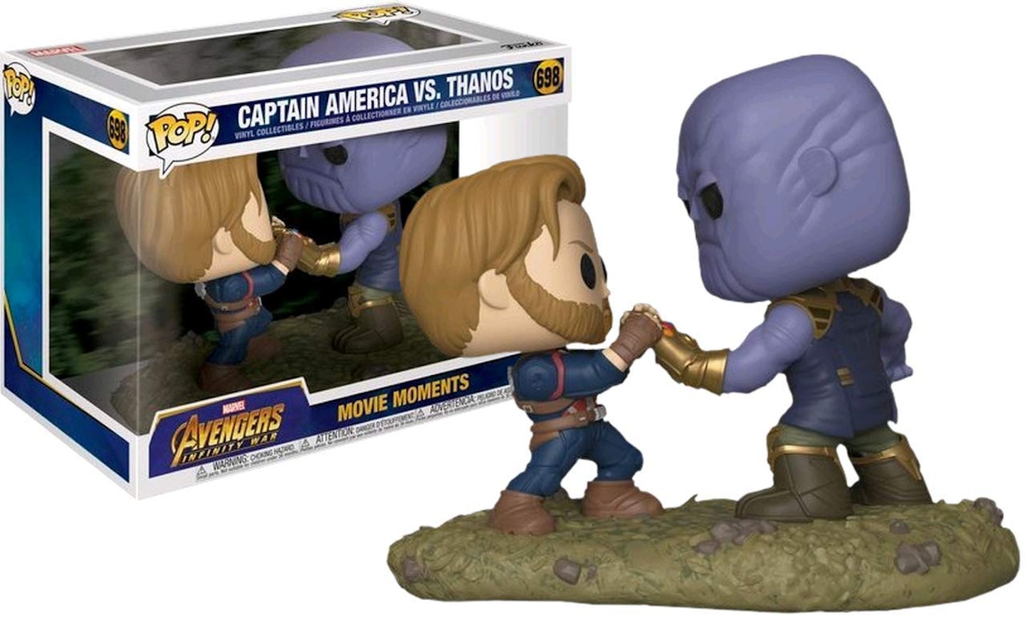 Funko Pop! Marvel Avengers Infinity War Captain America & Thanos, £69.95
