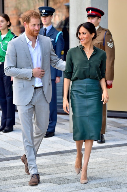 Meghan Markle in Hugo Boss