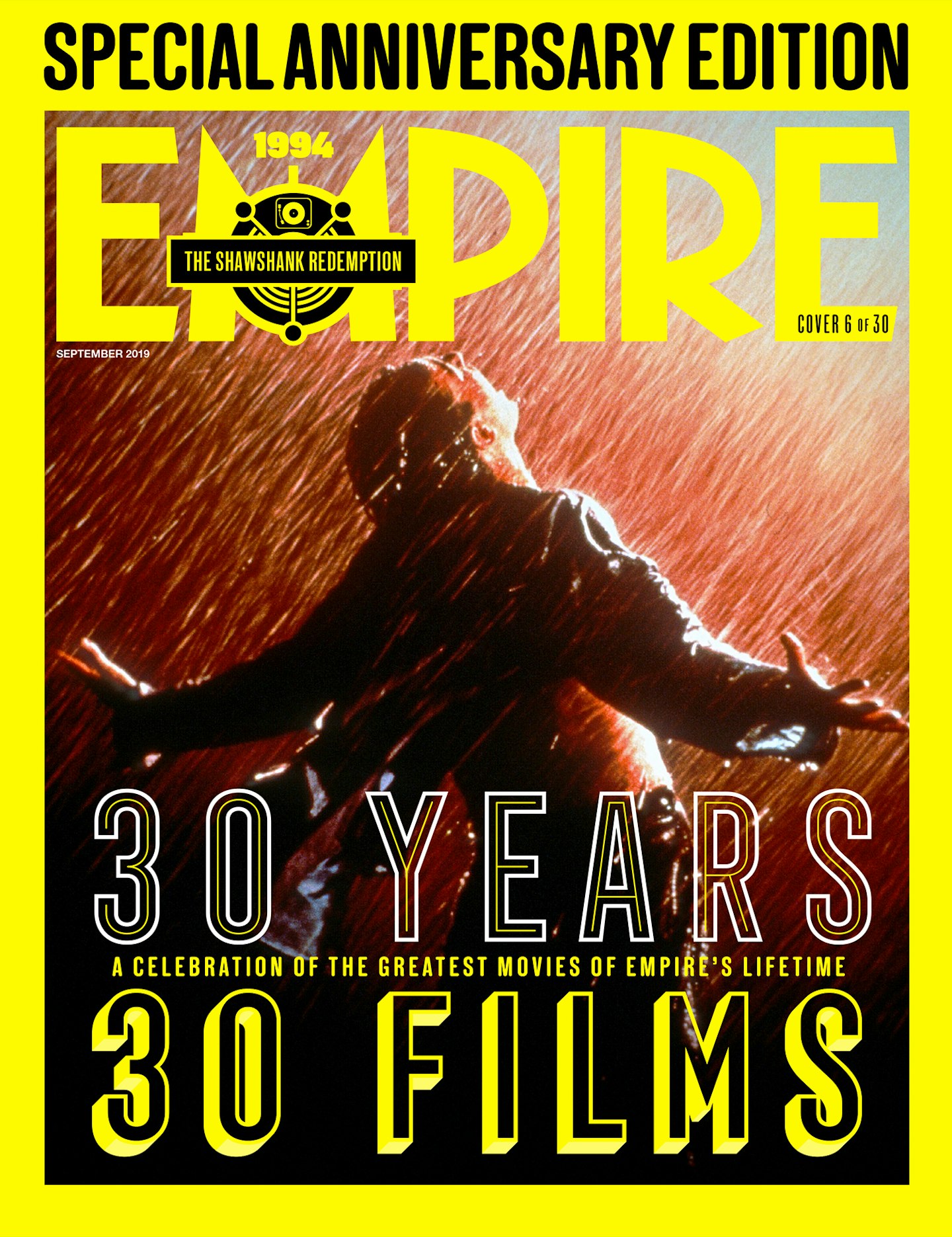 Empire's 30th Anniversary Edition Covers – The Shawshank Redemption