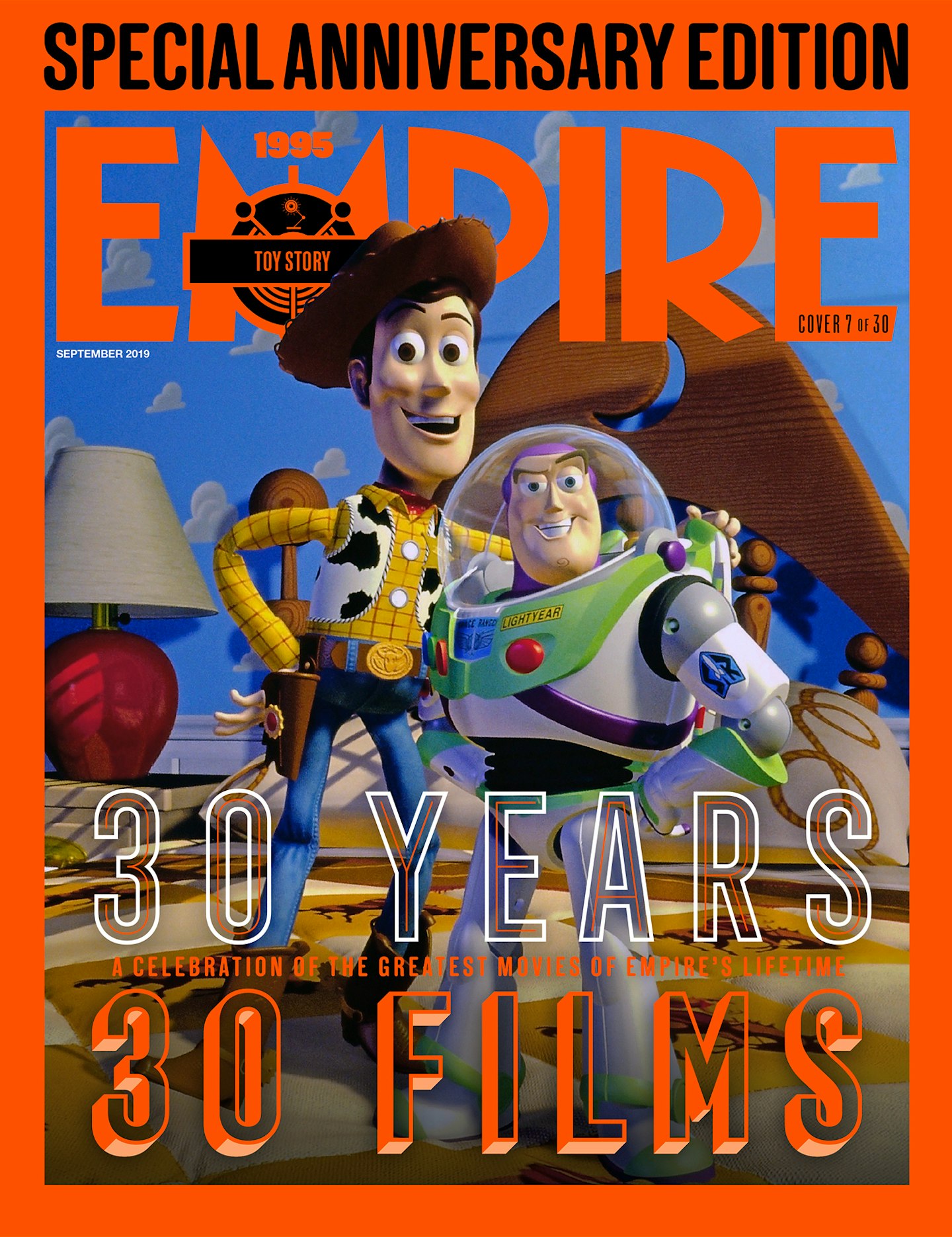 Empire's 30th Anniversary Edition Covers – Toy Story