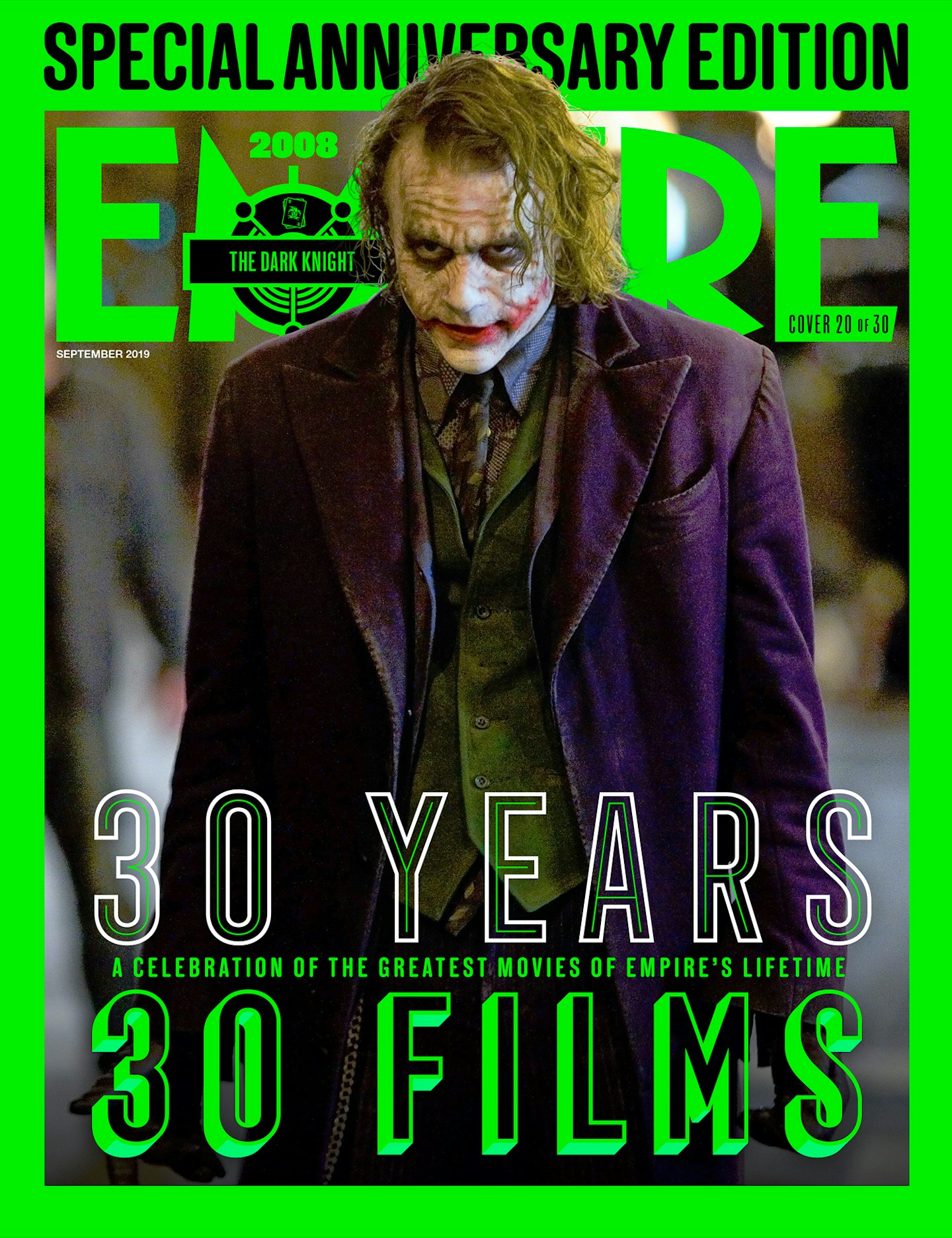 Empire's 30th Anniversary Edition Covers – The Dark Knight
