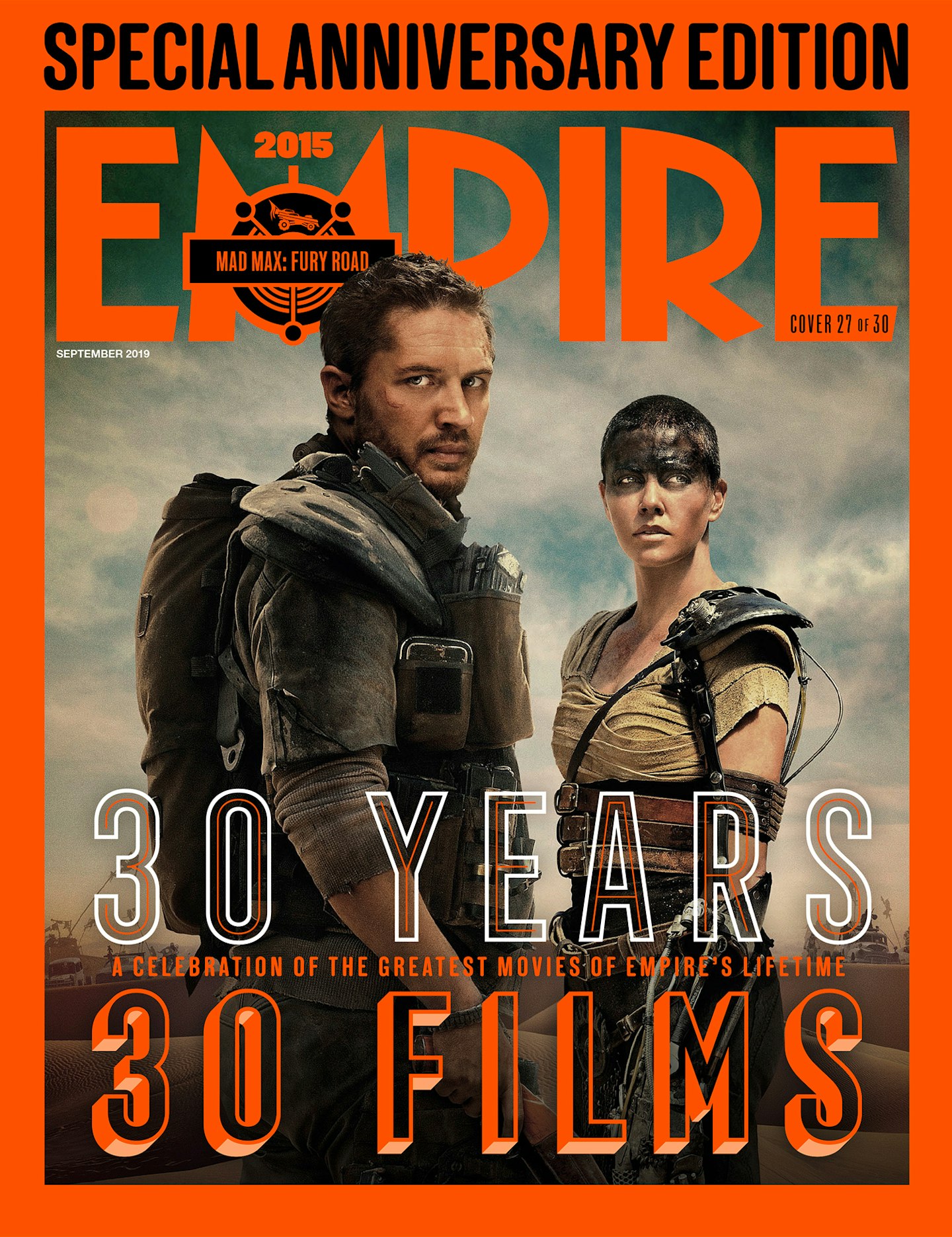 Empire's 30th Anniversary Edition Covers – Mad Max: Fury Road