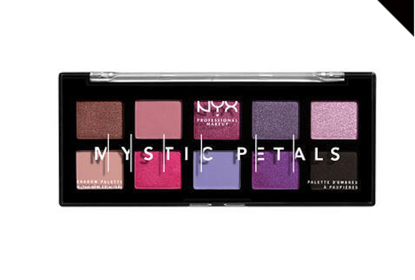 NYX Mystic Petals Shadow Palette, Midnight Orchid, 11.00