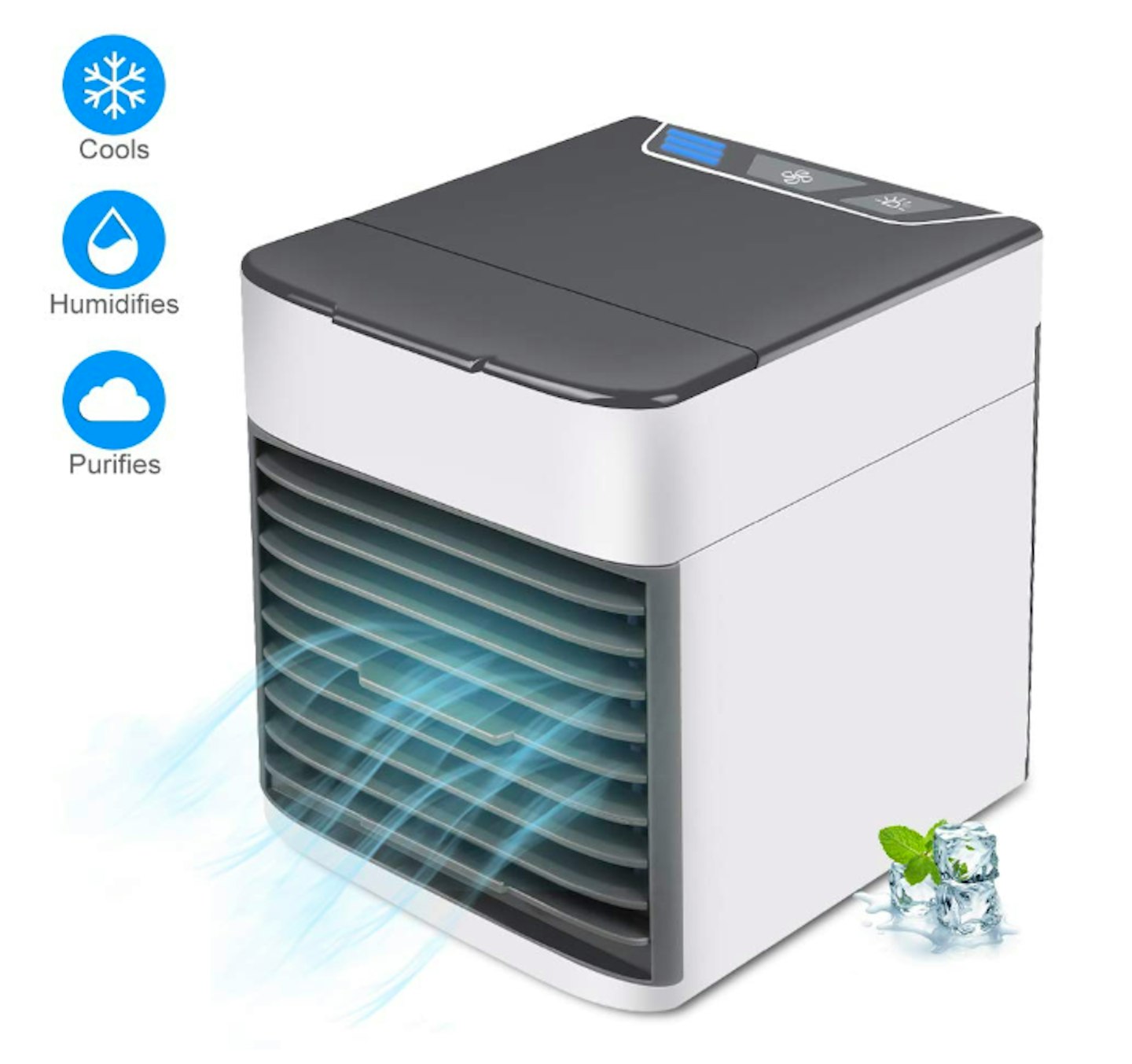 Harddo Air Cooler, 3-in-1 portable mini air conditioner, humidifier, and Purifier, 14.99