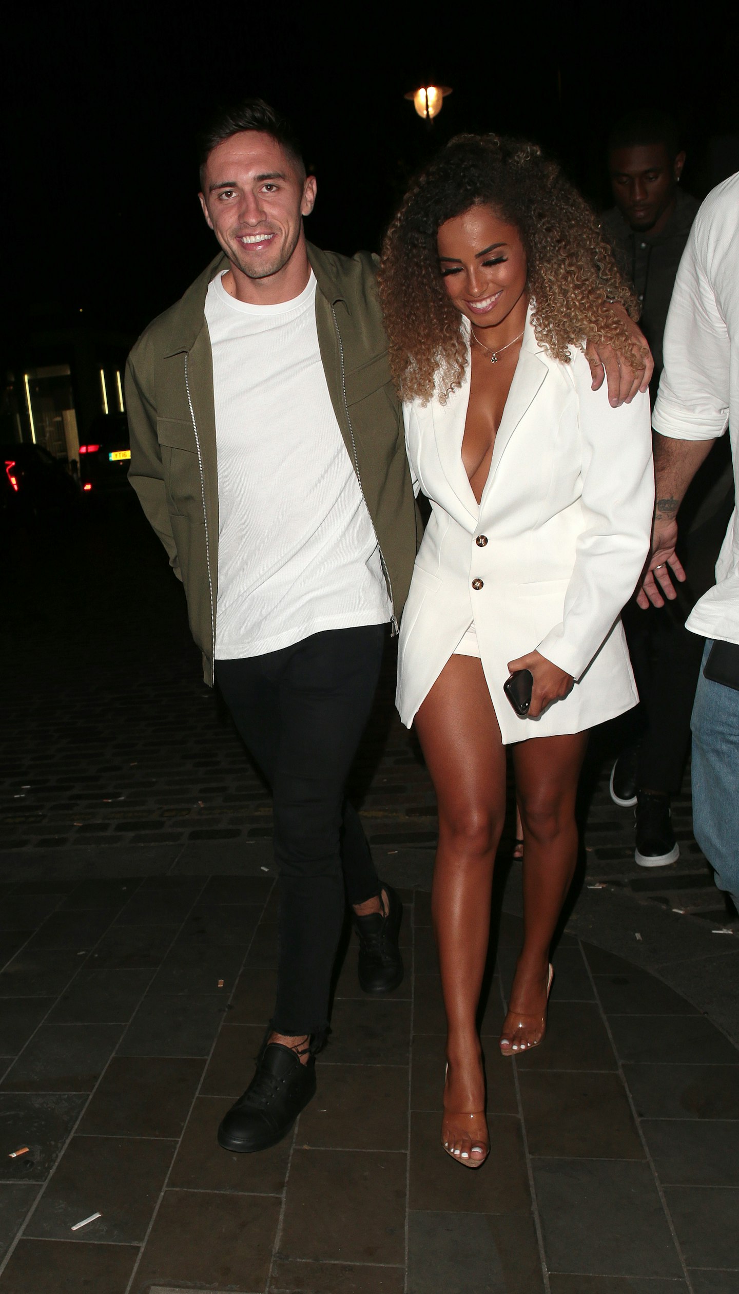 Greg O'Shea and Amber Gill
