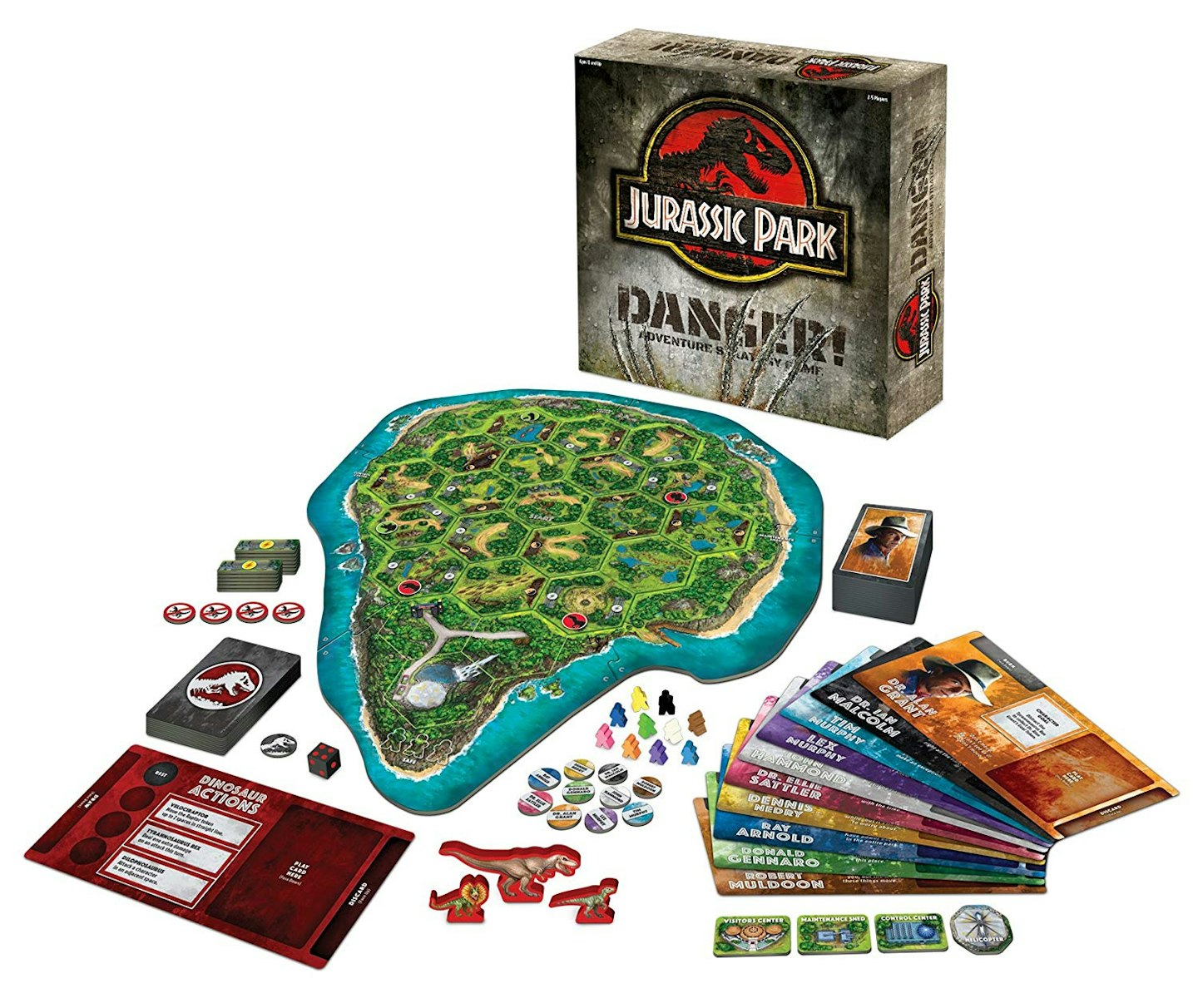 Ravensburger Jurassic Park Danger! - Adventure Strategy Game, £24.99