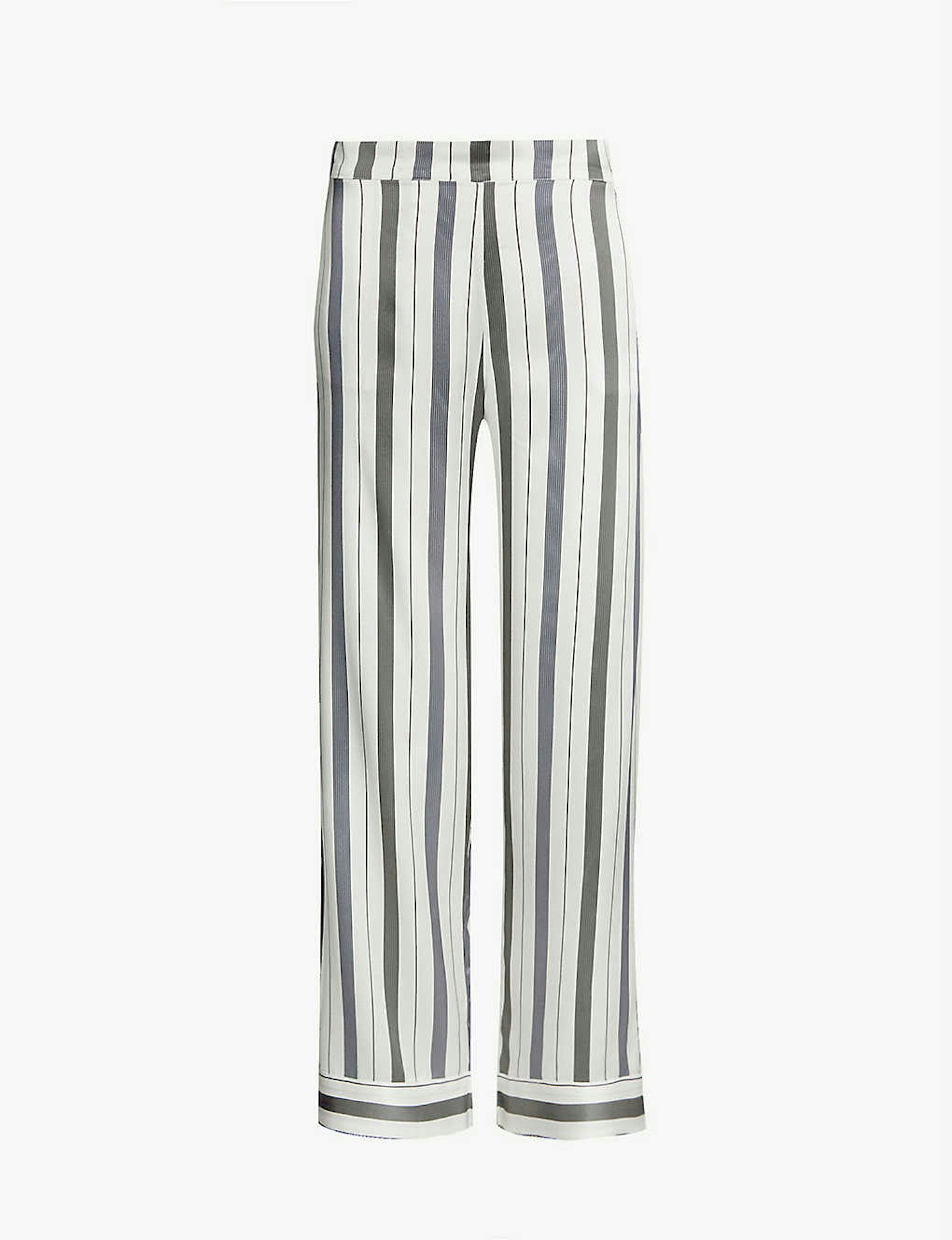 Asceno, Striped Silk-Satin Pyjama Bottoms, £210