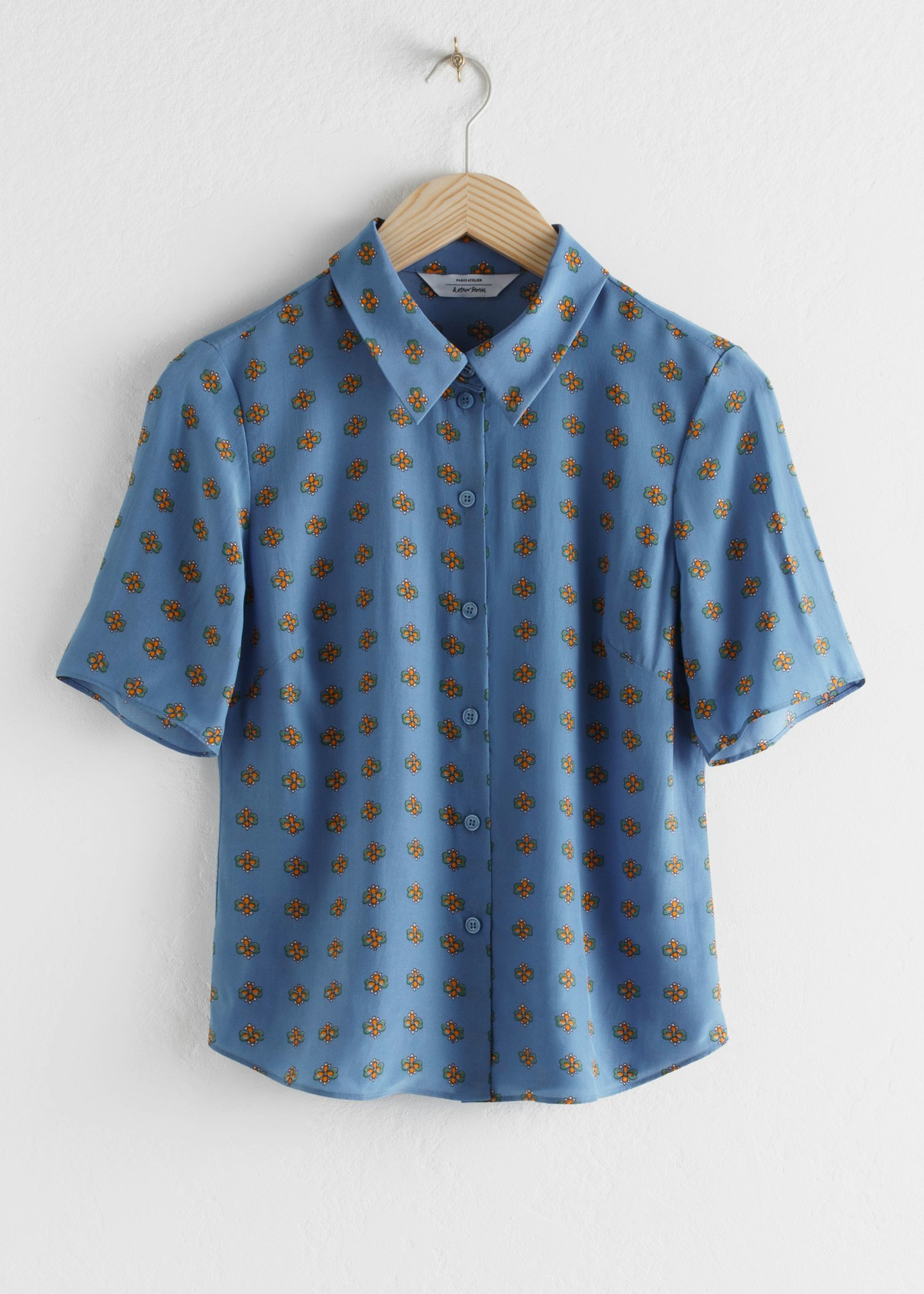 & Other Stories, Floral Button-Up Blouse, £55