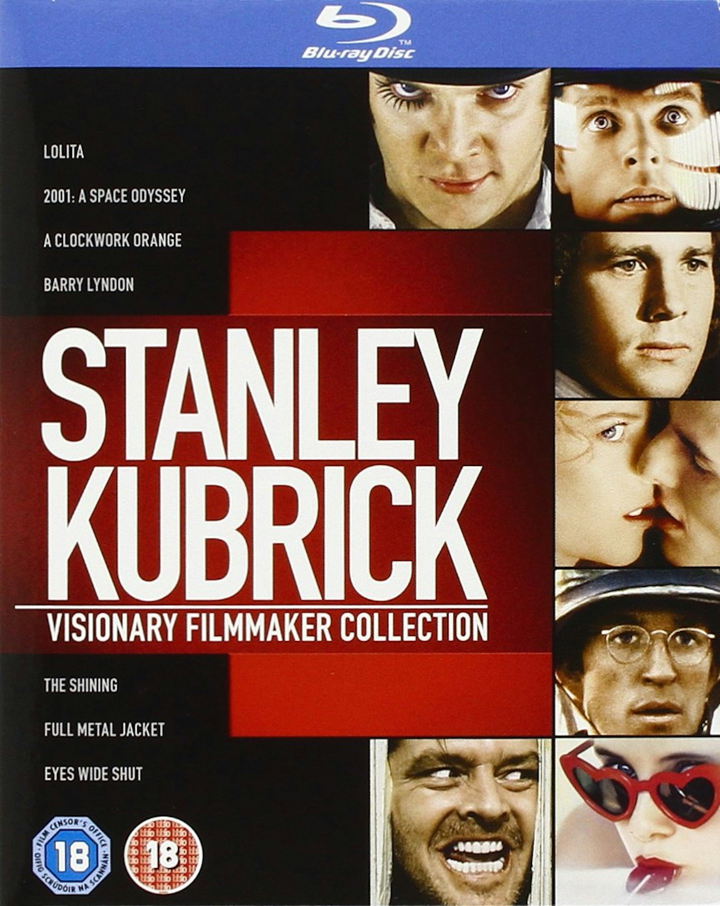 Stanley Kubrick: Visionary Filmmaker Collection, Blu-ray
