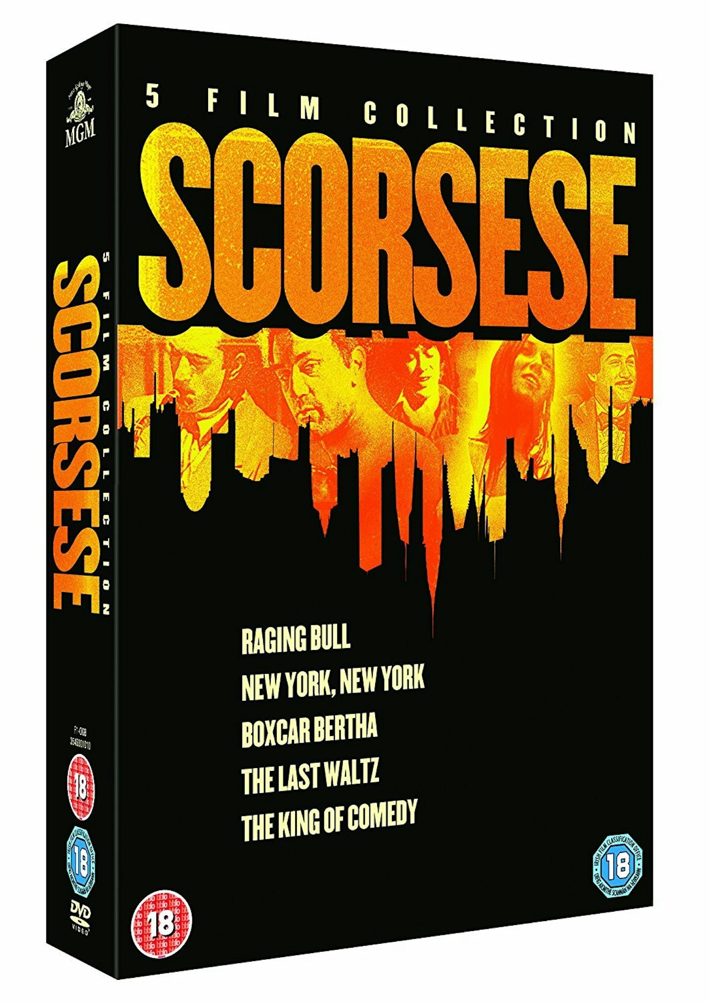 Martin Scorsese Collection, DVD
