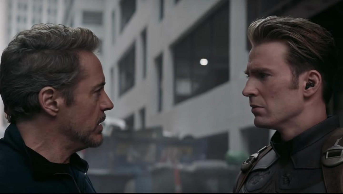 Tony Stark and Steve Rogers, Endgame
