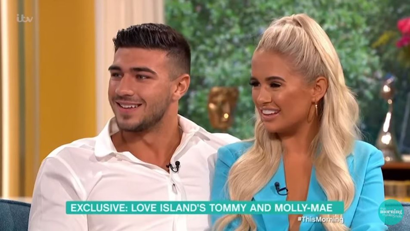 TOMMY FURY AND MOLLY-MAE HAGUE THIS MORNING 