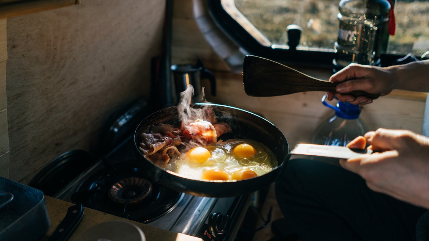 Wakey wakey, eggs and baccy - the best campsite cookware