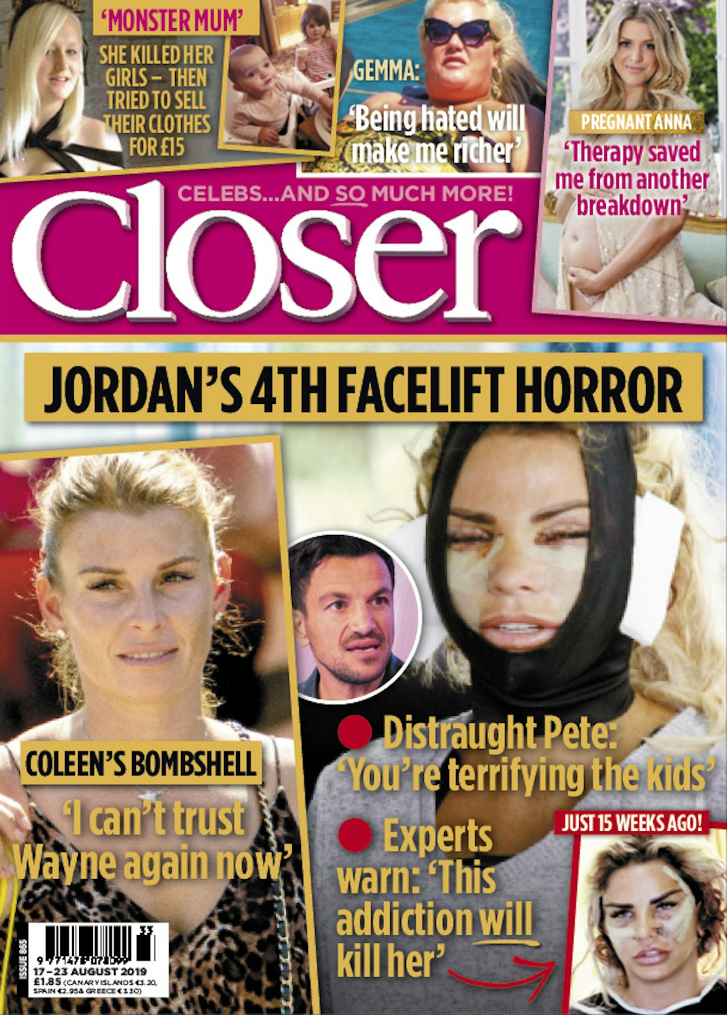Closer magazine issue 865
