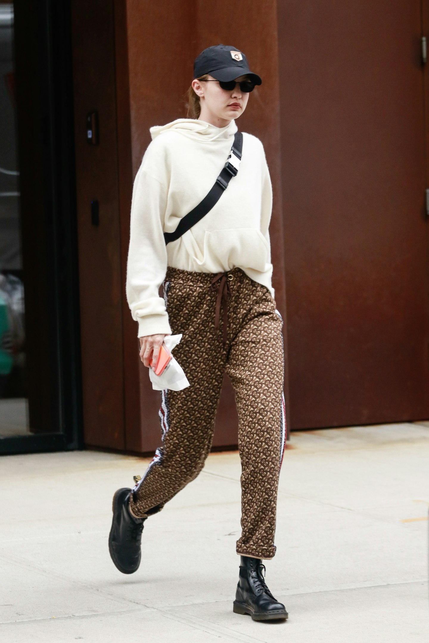 Gigi Hadid in Dr Martens