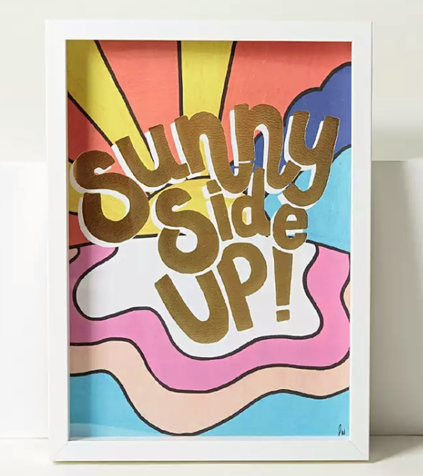 Sunny Side-Up Wall Art A3, 65