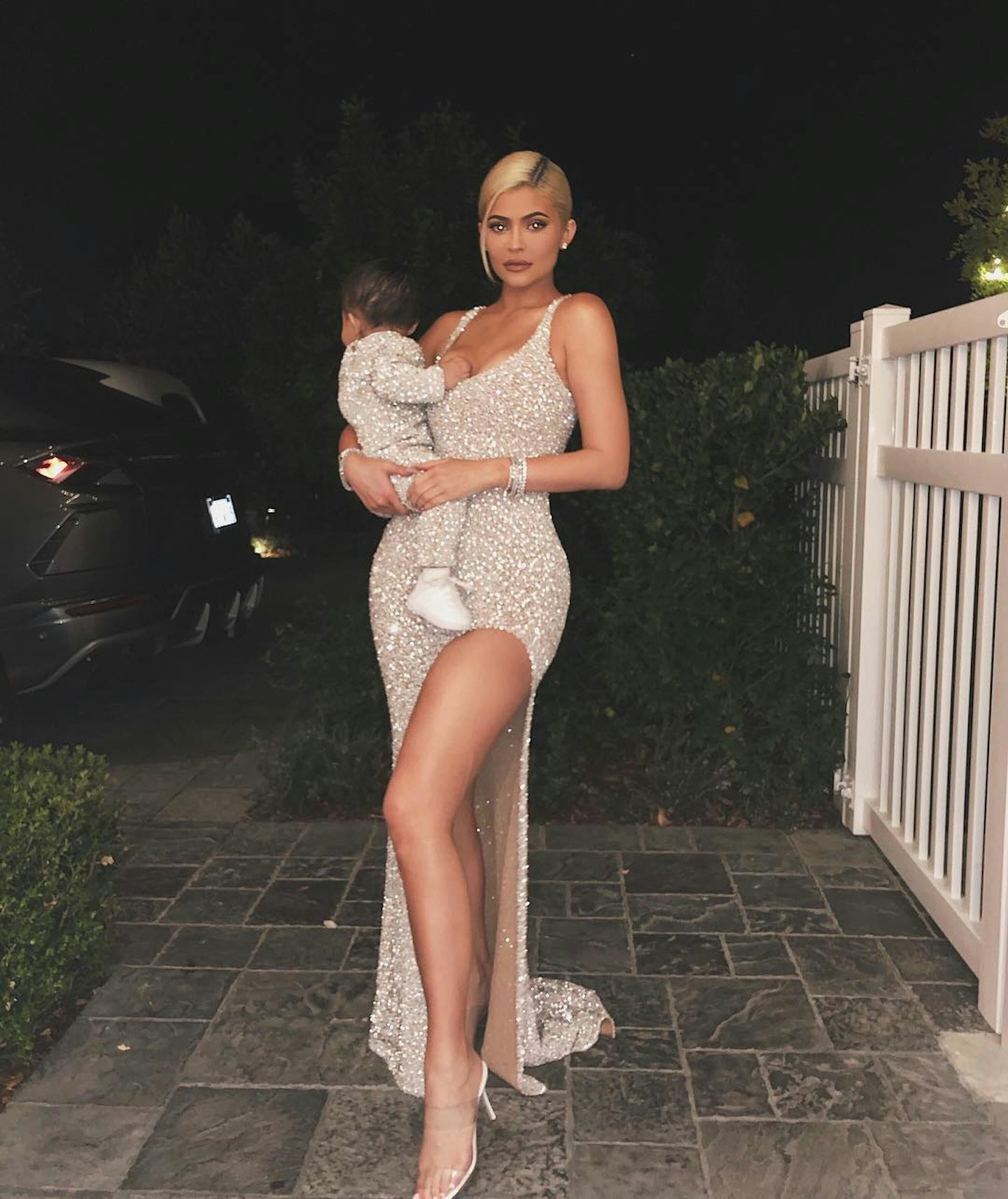 Kylie Jenner and Stormi