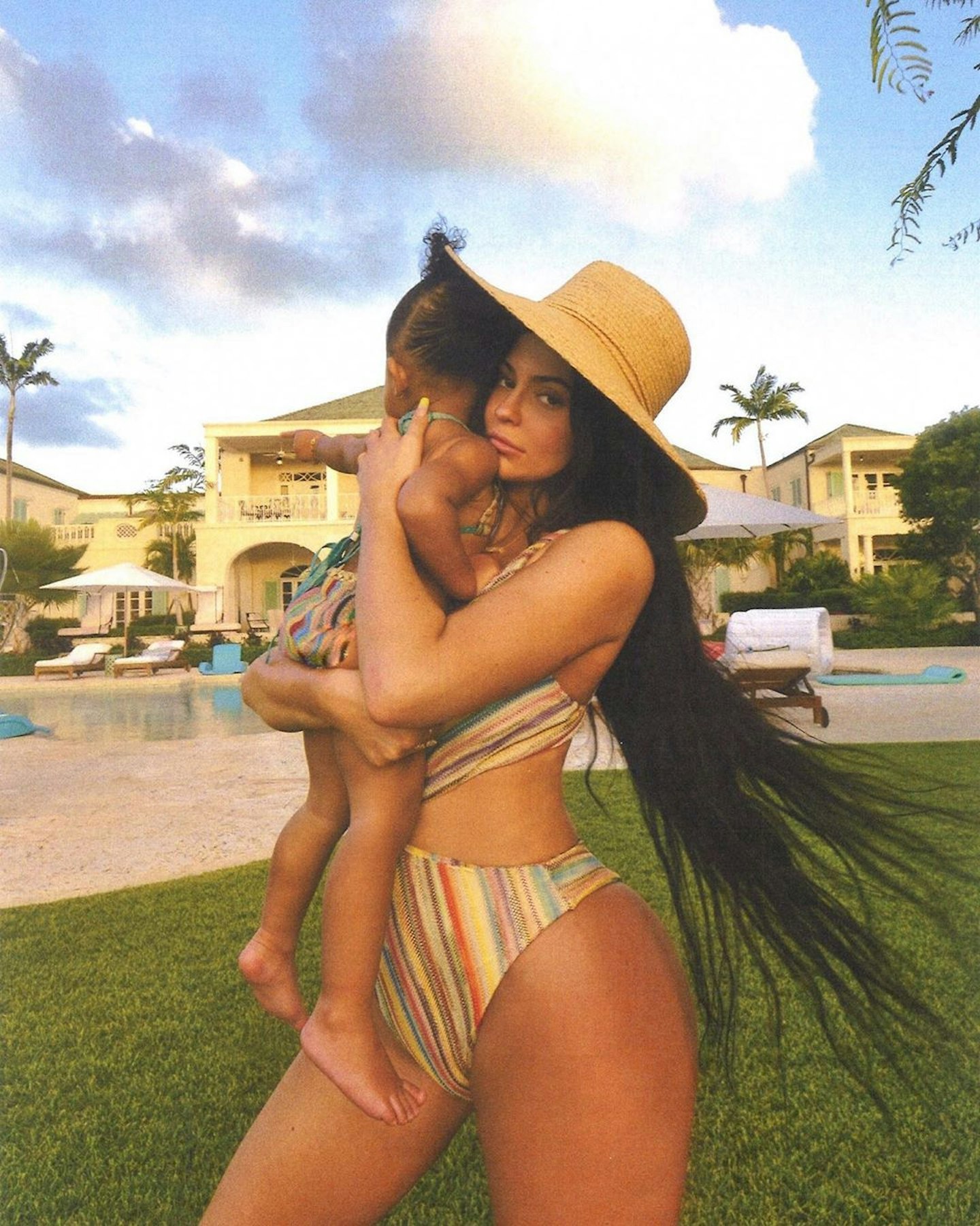 Kylie Jenner and Stormi
