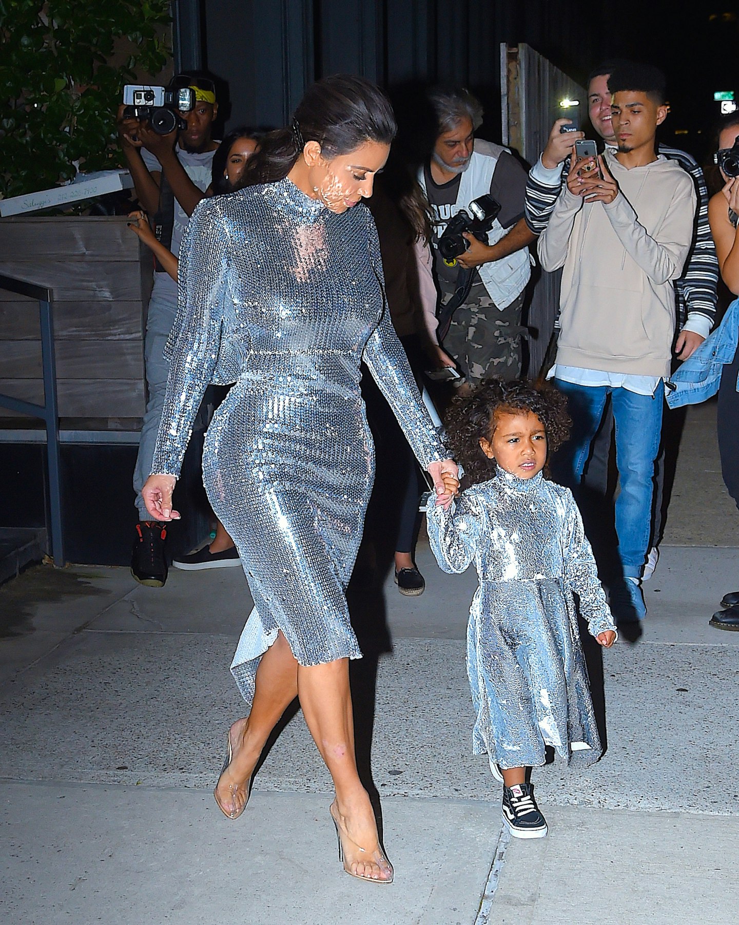 Kim Kardashian and North West