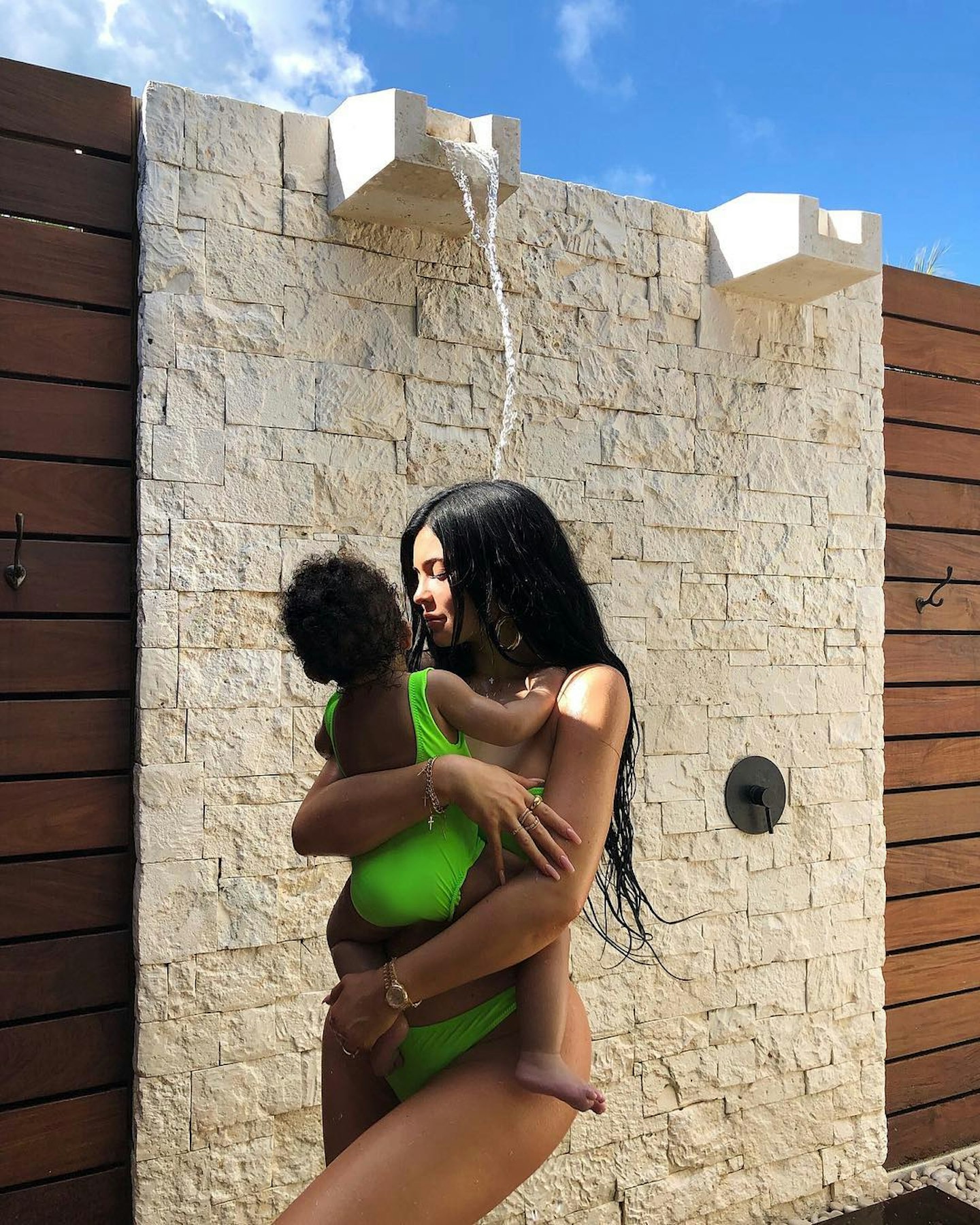 Kylie Jenner and Stormi