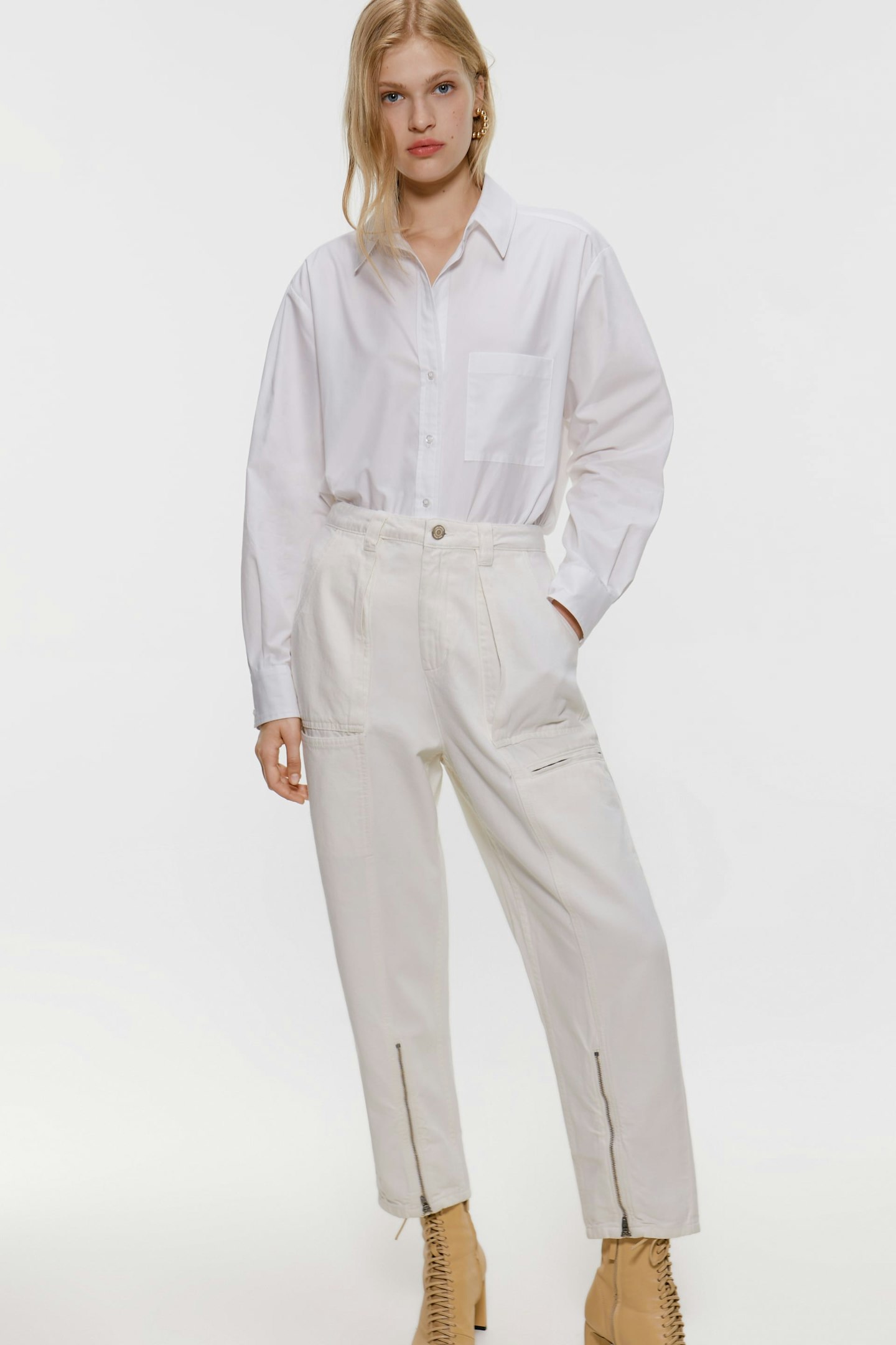 Zara cargo trousers