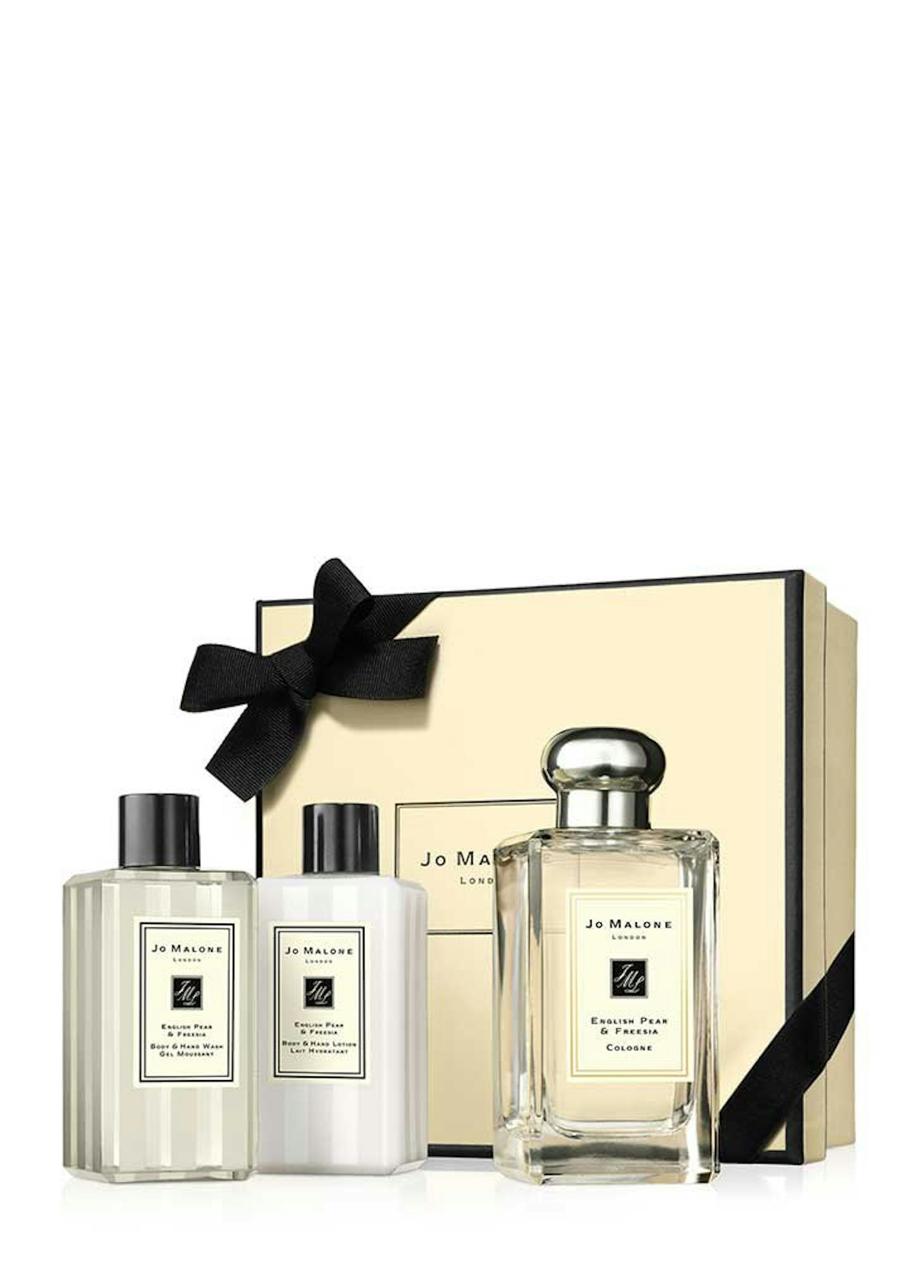 Jo Malone English Pear and Freesia cologne – Duty Free RRP £84.80 for cologne and lotion set.
