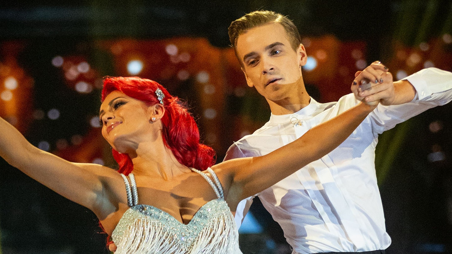 Dianne and Joe dancing together on Strictly 2018