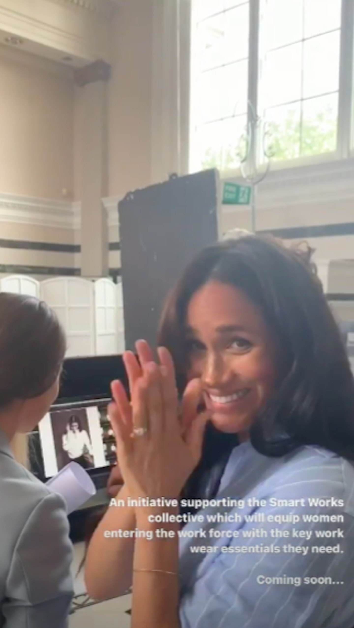 meghan markle photoshoot smart works