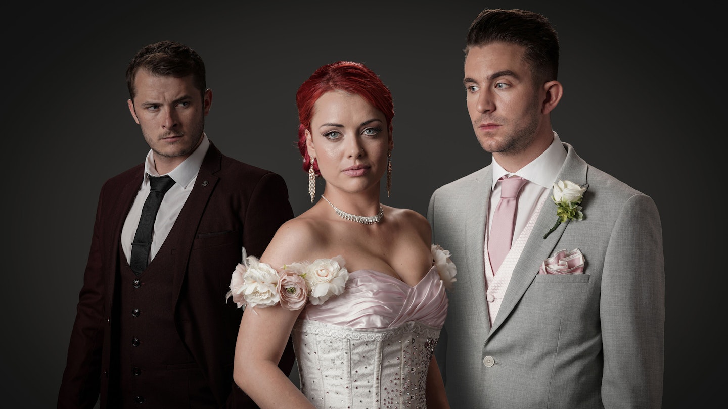 eastenders ben whitney callum wedding day outfits