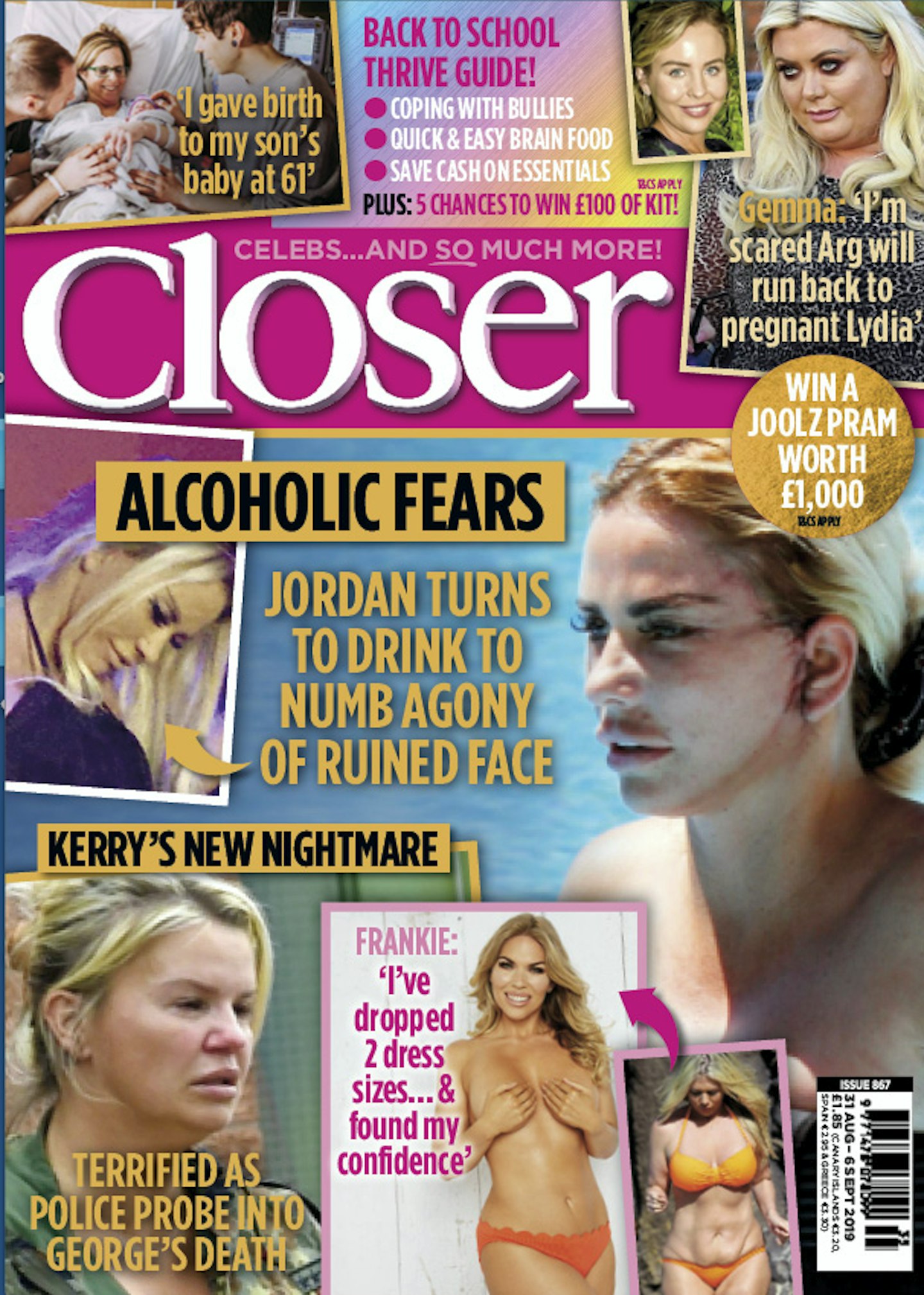 Closer magazine issue 867