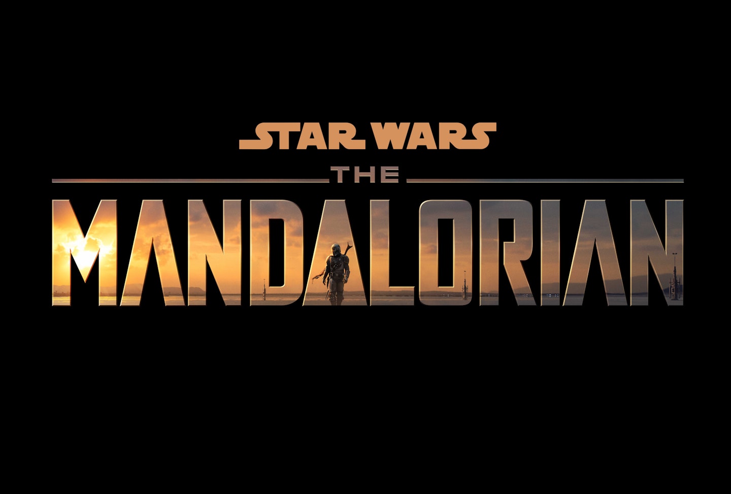 The Mandalorian logo