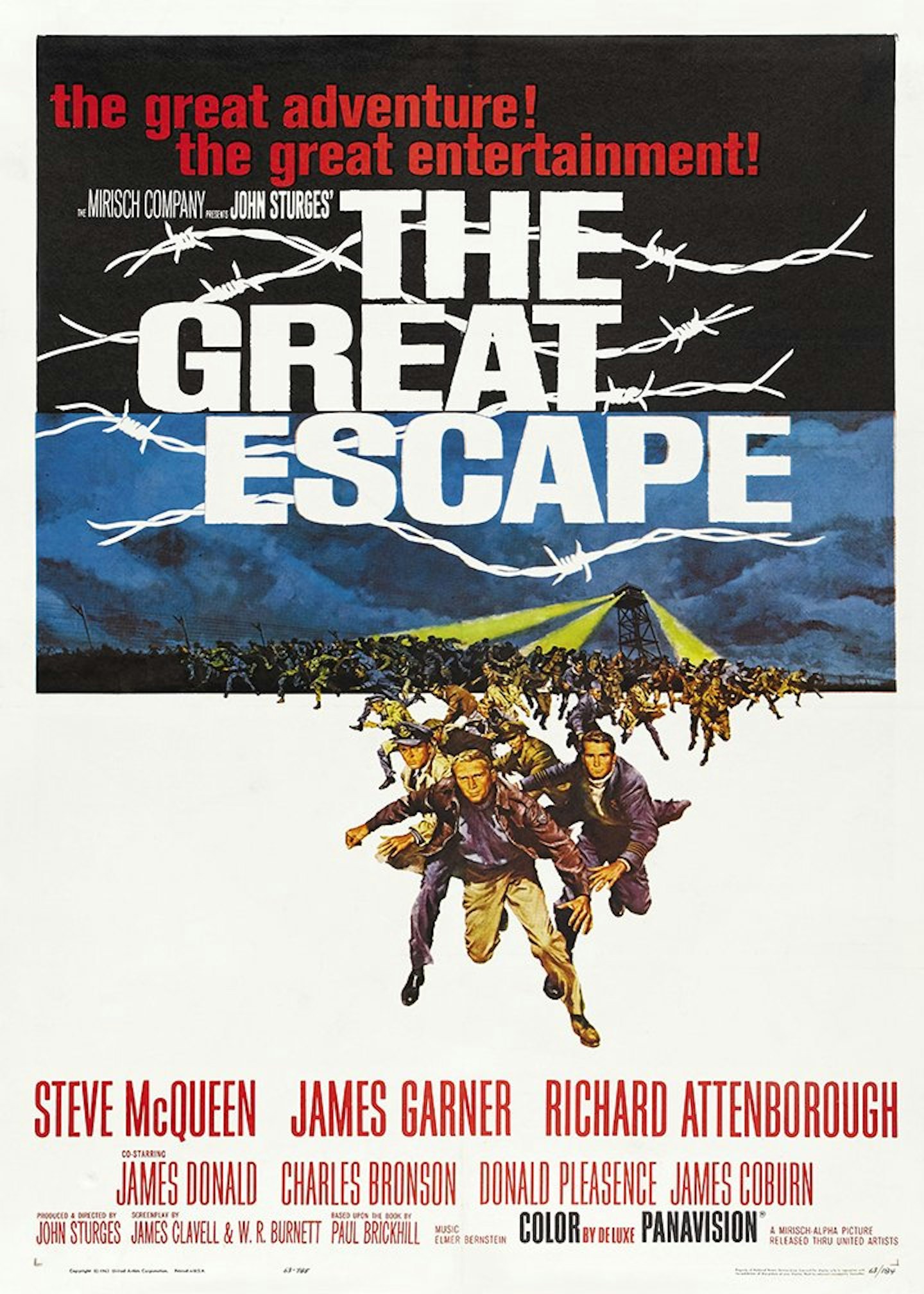 The Great Escape Steve McQueen Classic Movie Film Reproduction A3 Poster, £7.99