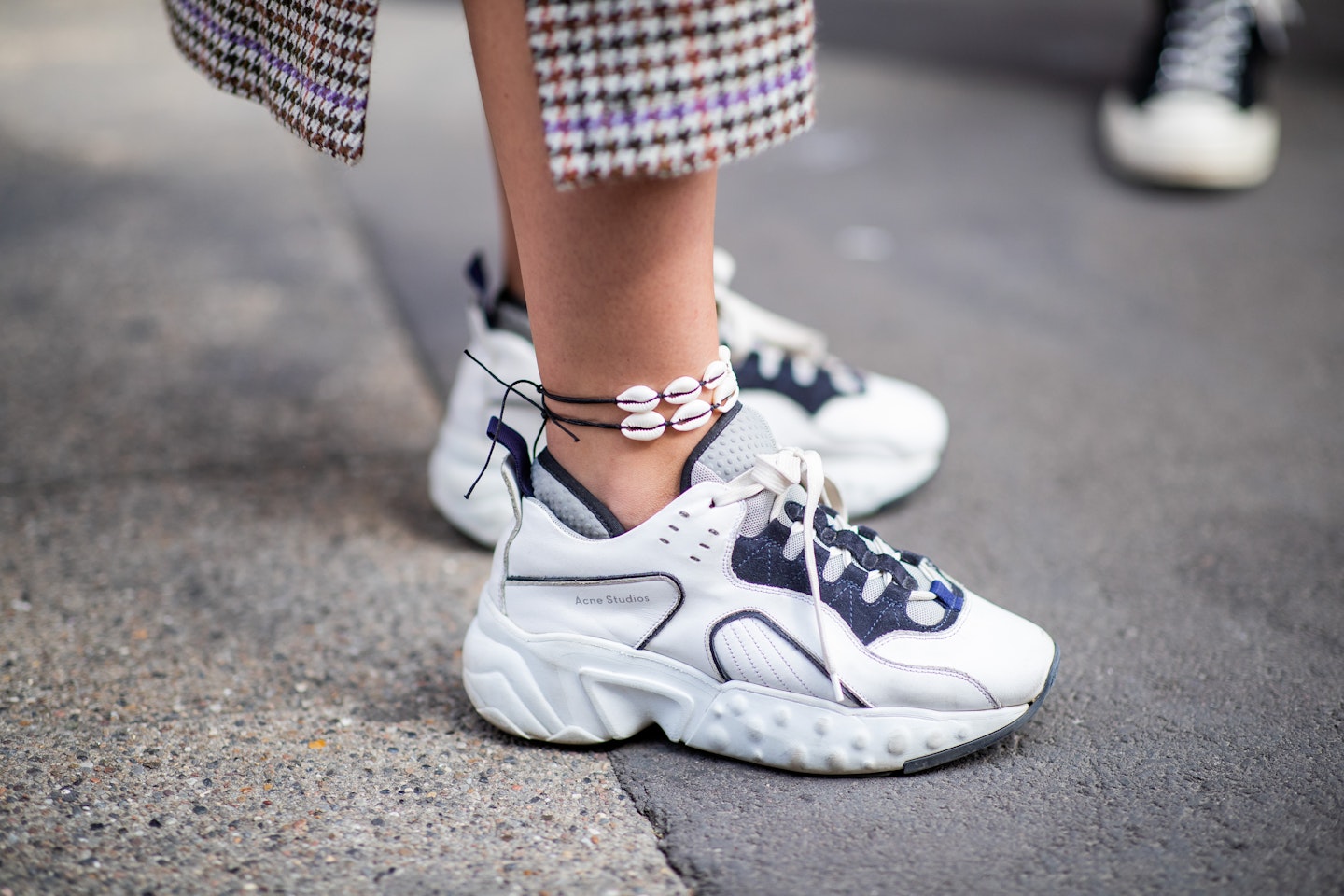 anklets with trainers 
