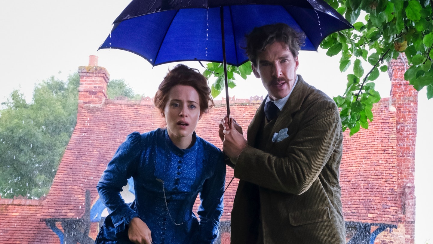 Claire Foy and Benedict Cumberbatch In The Electrical Life Of Louis Wain